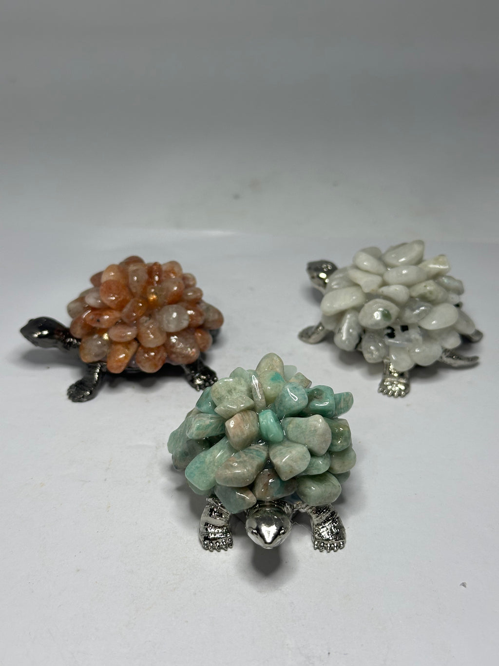 Crystal Chip Turtle Carving – 55g