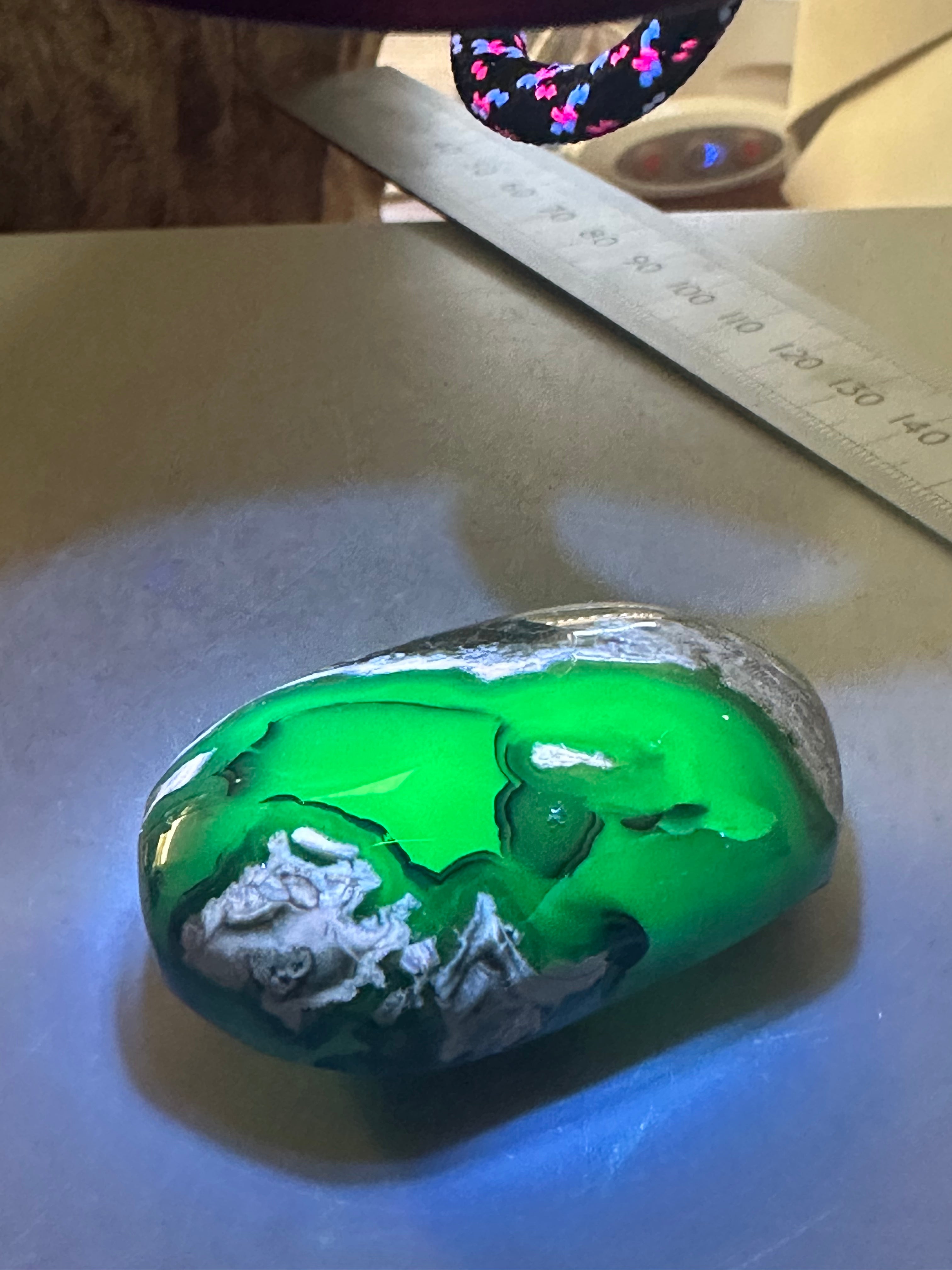Volcanic Agate Palm Stone – 65g