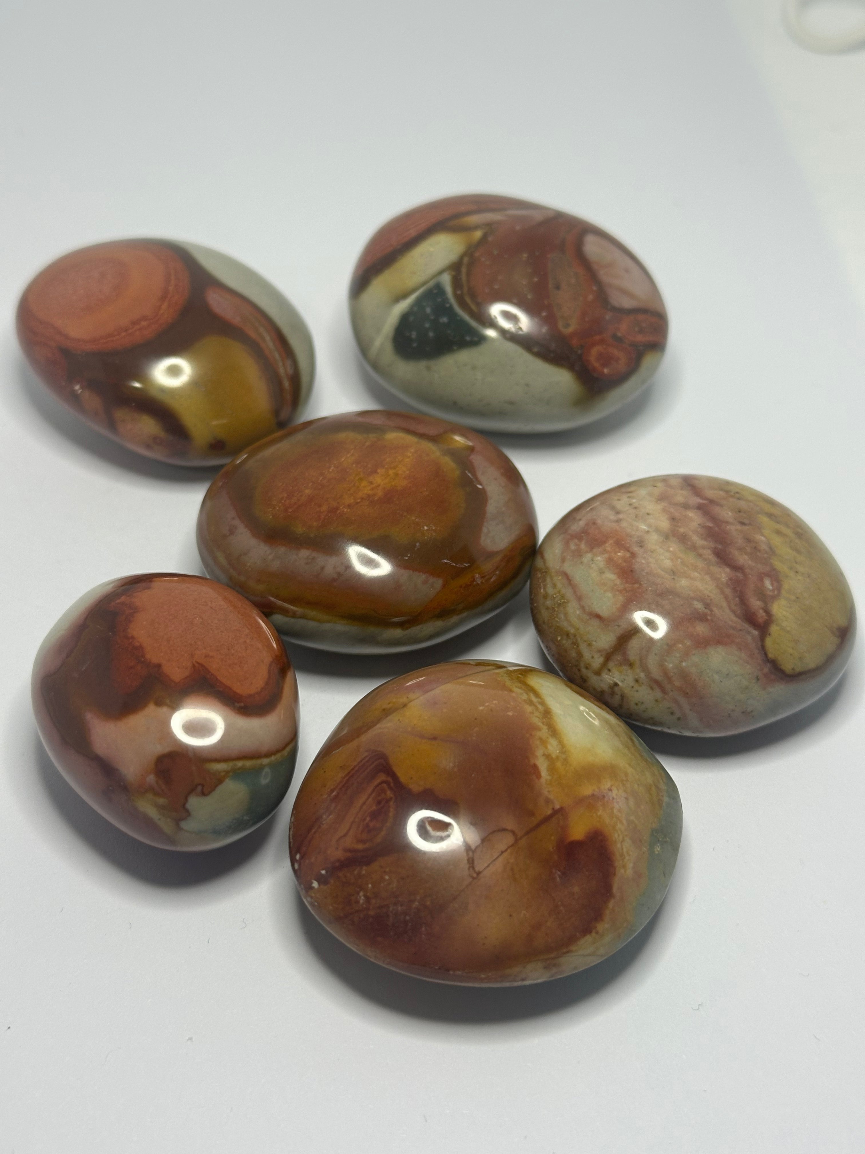 Polychrome Jasper Palm Stone – 67g