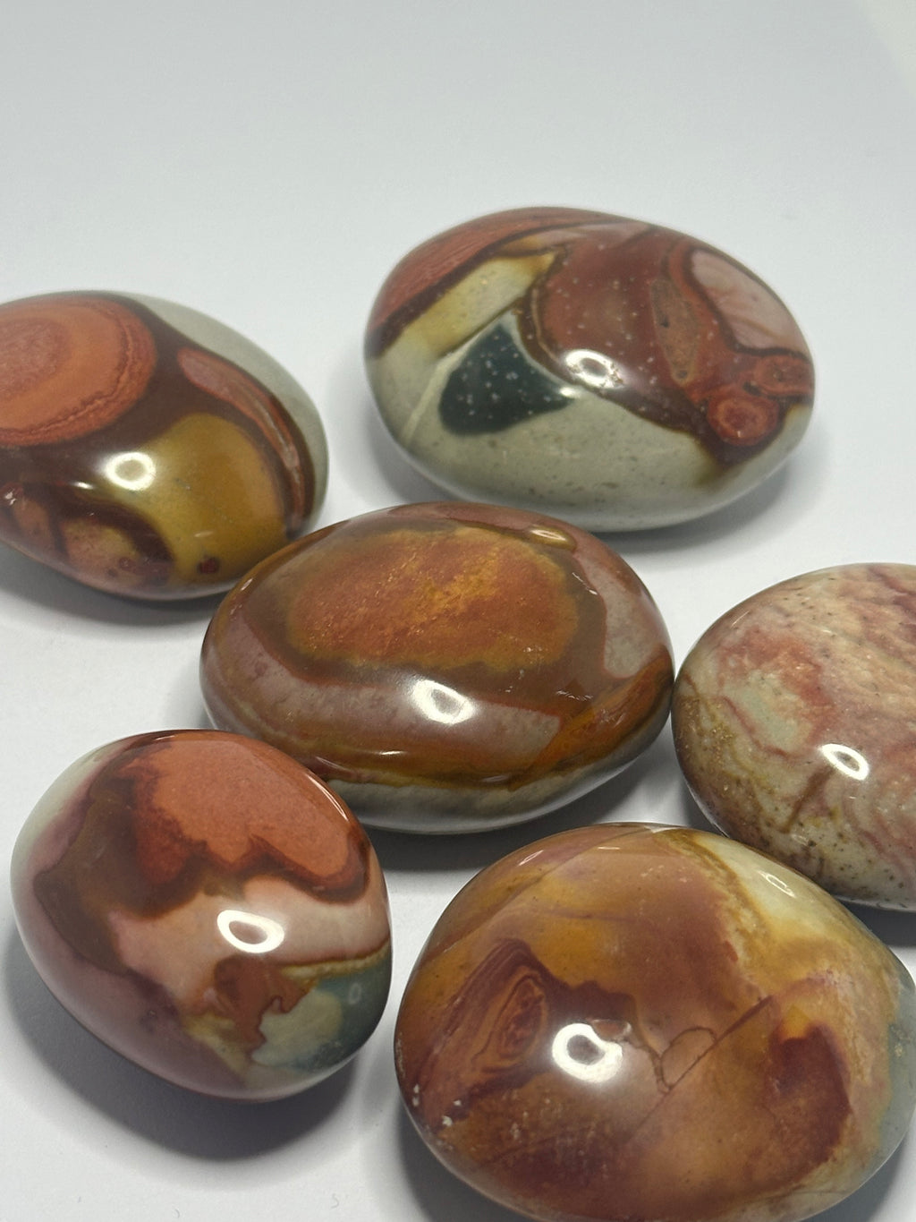 Polychrome Jasper Palm Stone – 67g