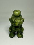 Green Jade Carving
