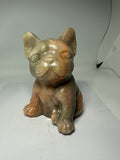 Sunstone Dog Carving