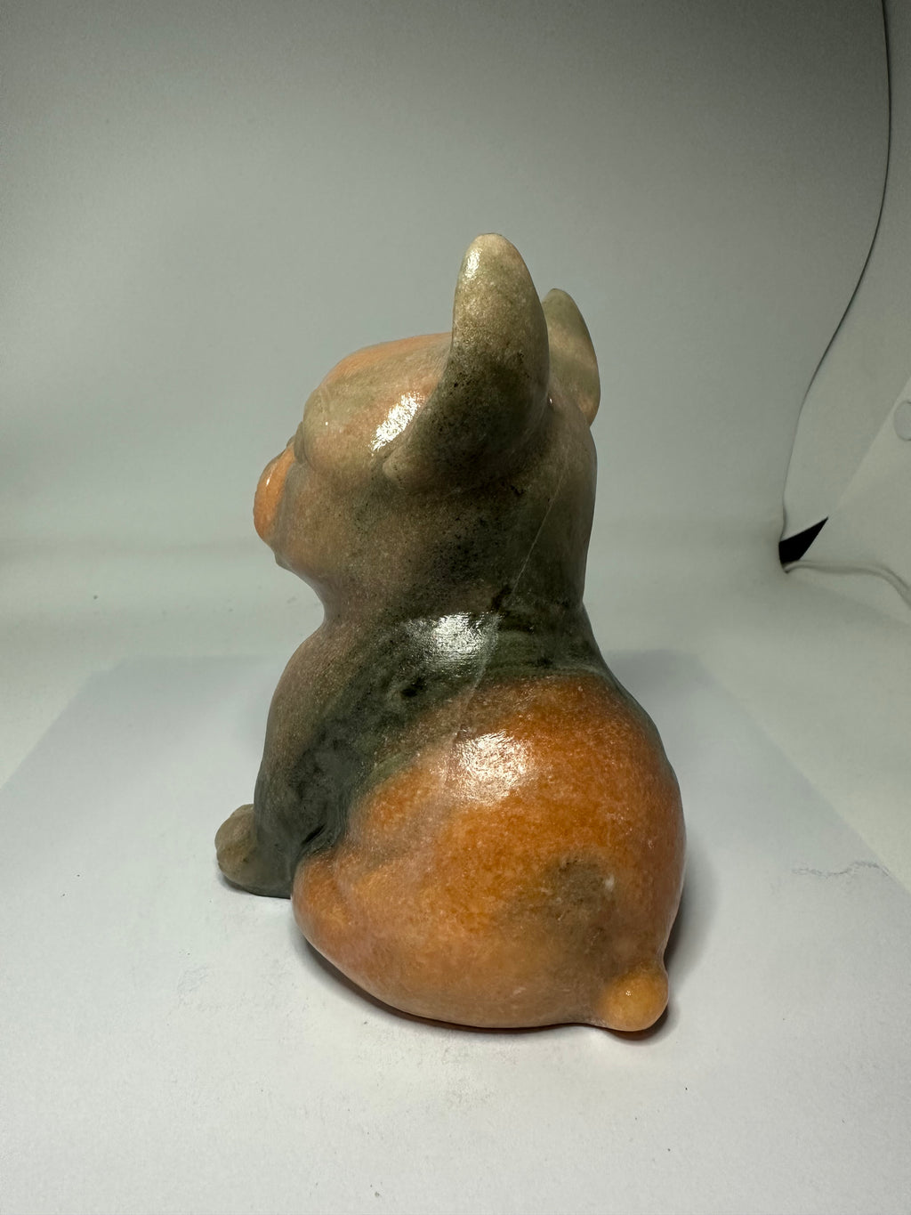 Sunstone Dog Carving