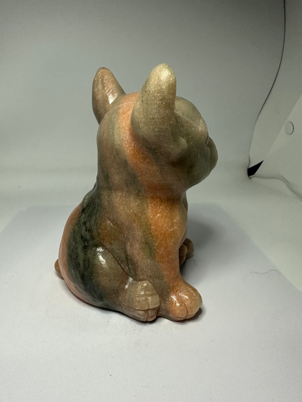 Sunstone Dog Carving
