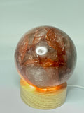 Fire Quartz Sphere – 75mm