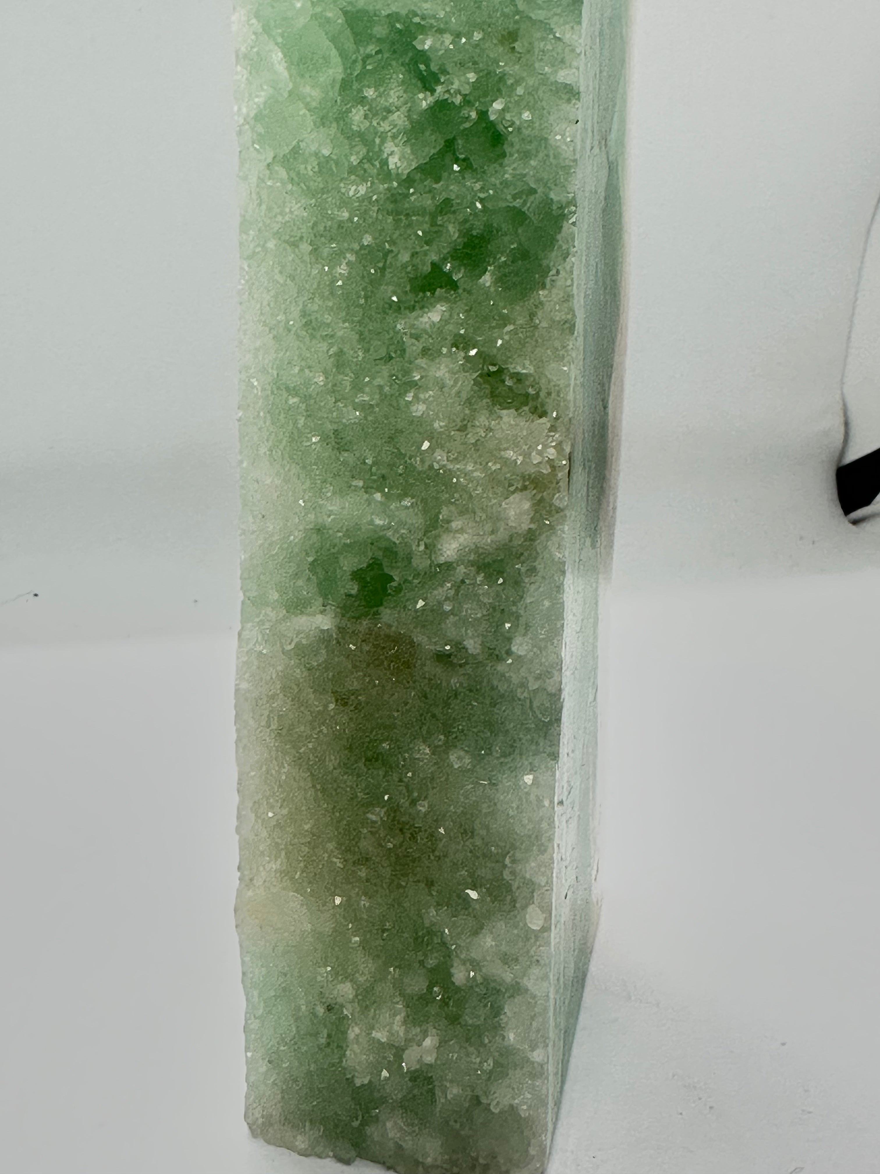 Fluorite Tower with Raw Sparkling Edges – 1.3kg