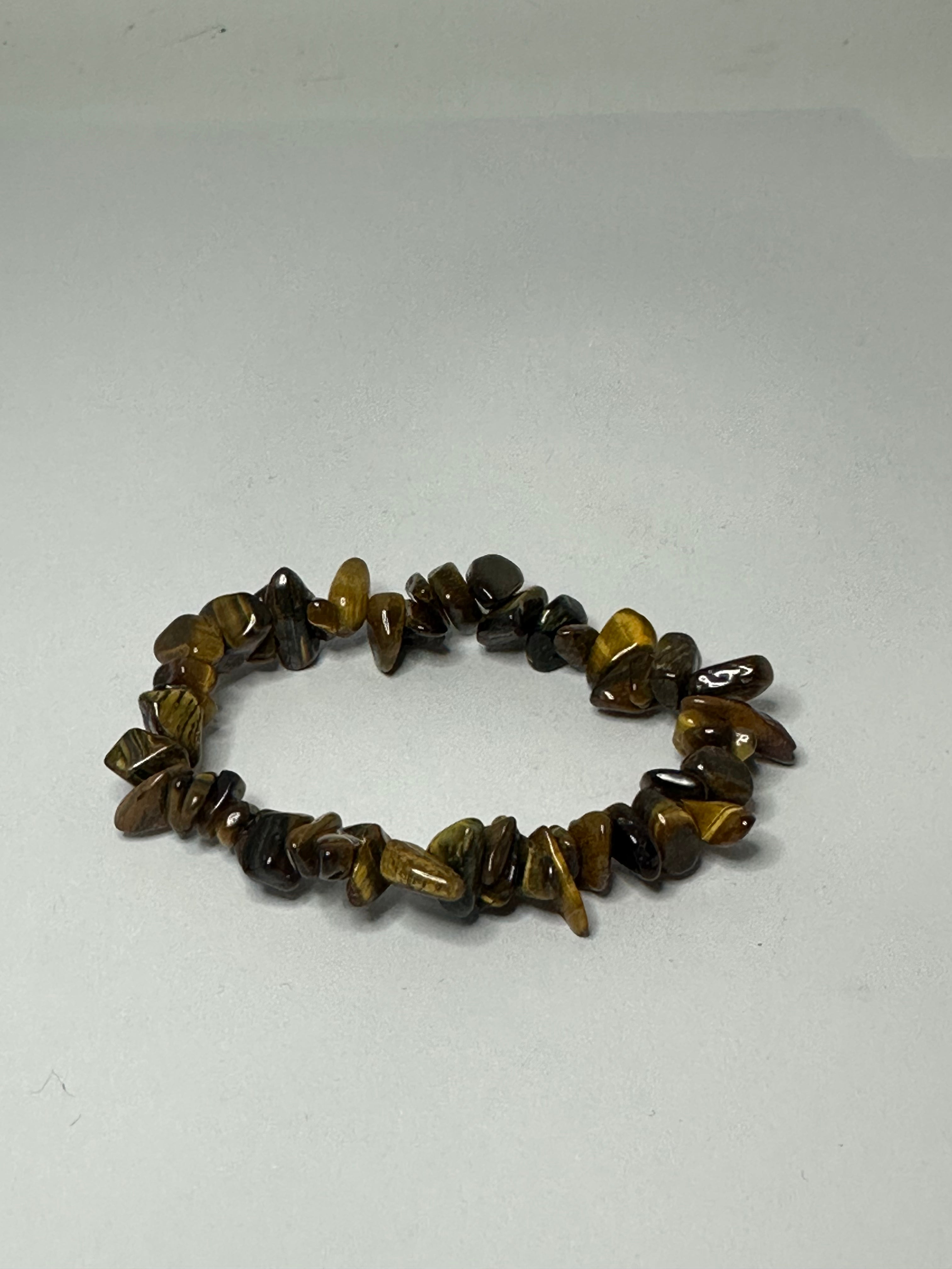 Tiger Eye Chip Bracelet