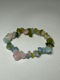 Morganite Chip Bracelet