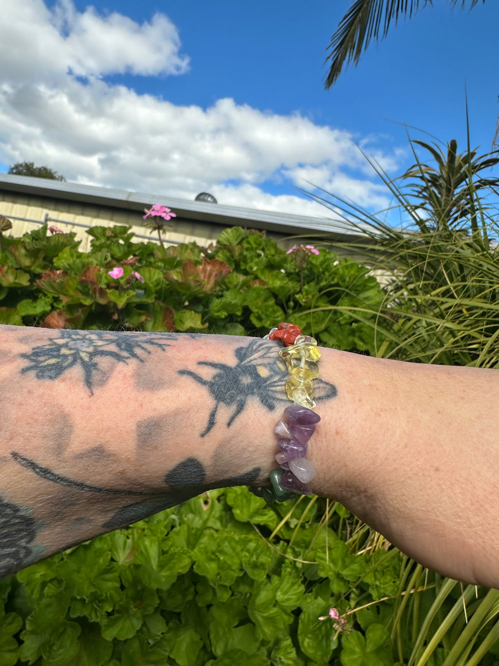 Chakra Chip Bracelet