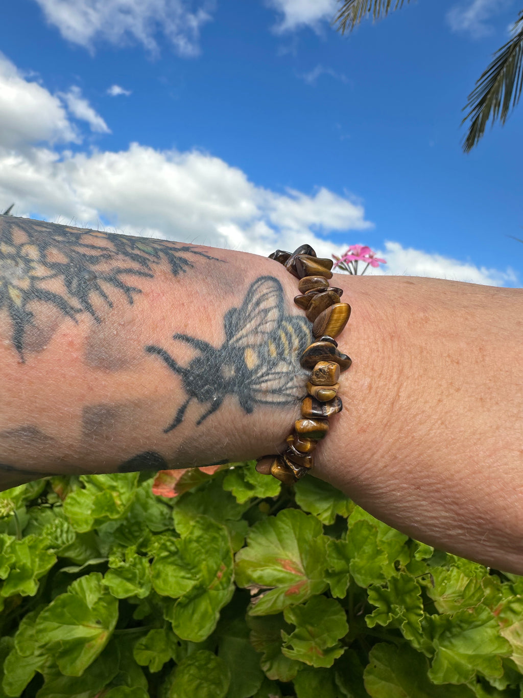 Tiger Eye Chip Bracelet