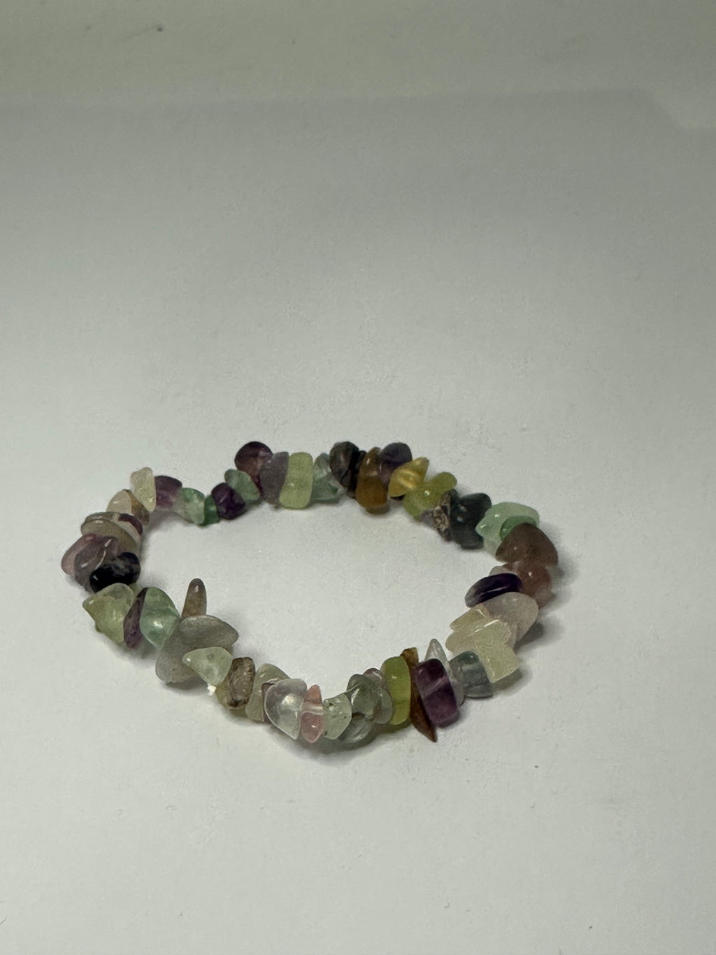 Fluorite Chip Bracelet