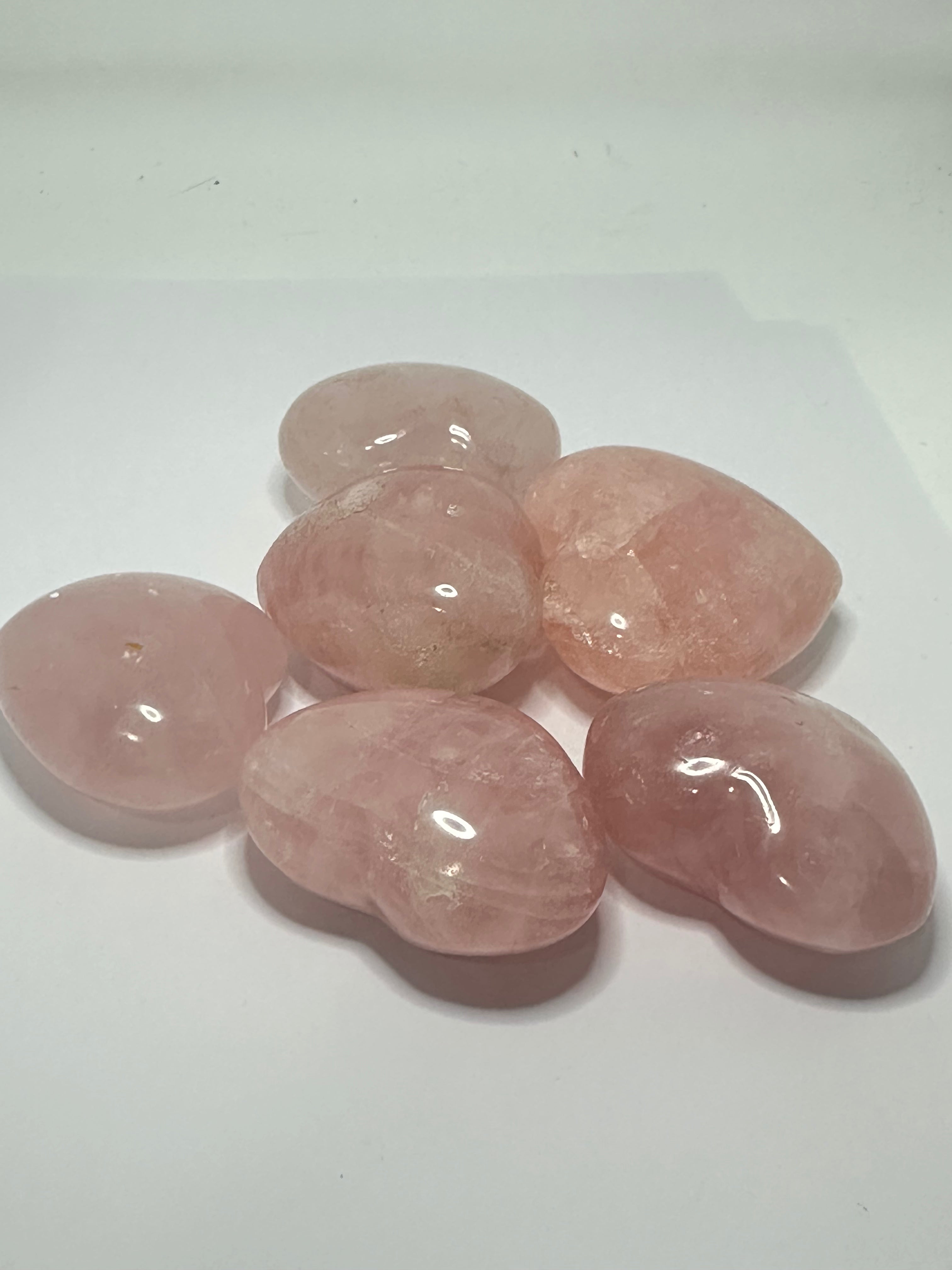 Rose Quartz Heart – Approx. 110g