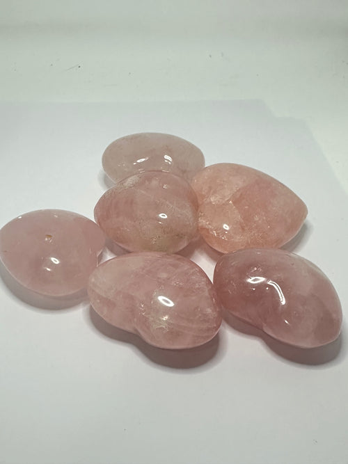 Rose Quartz Heart – Approx. 110g
