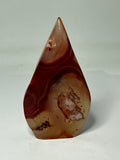 Carnelian Freeform with Druzy – 115g