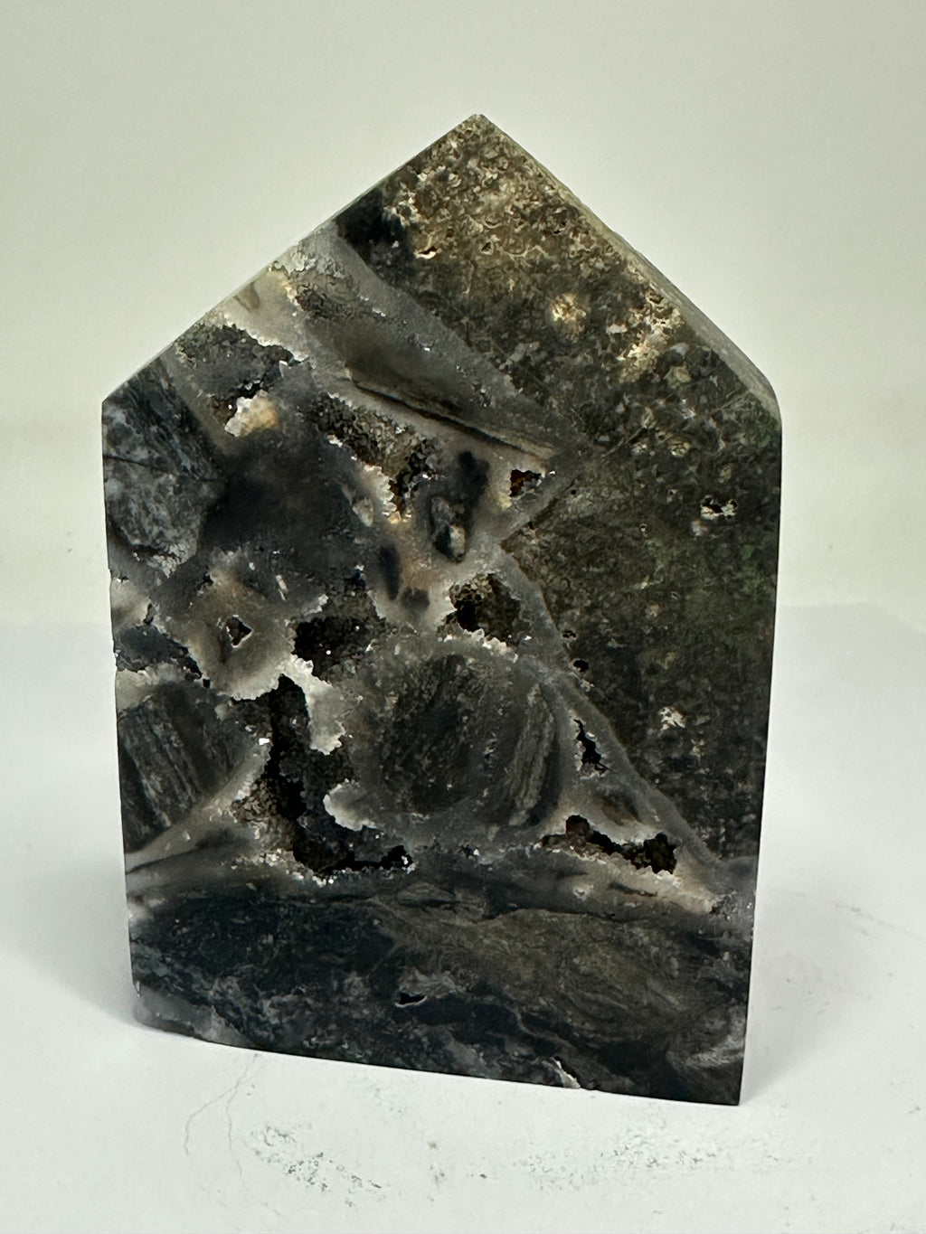 Sphalerite Tower with Druzy – 270g