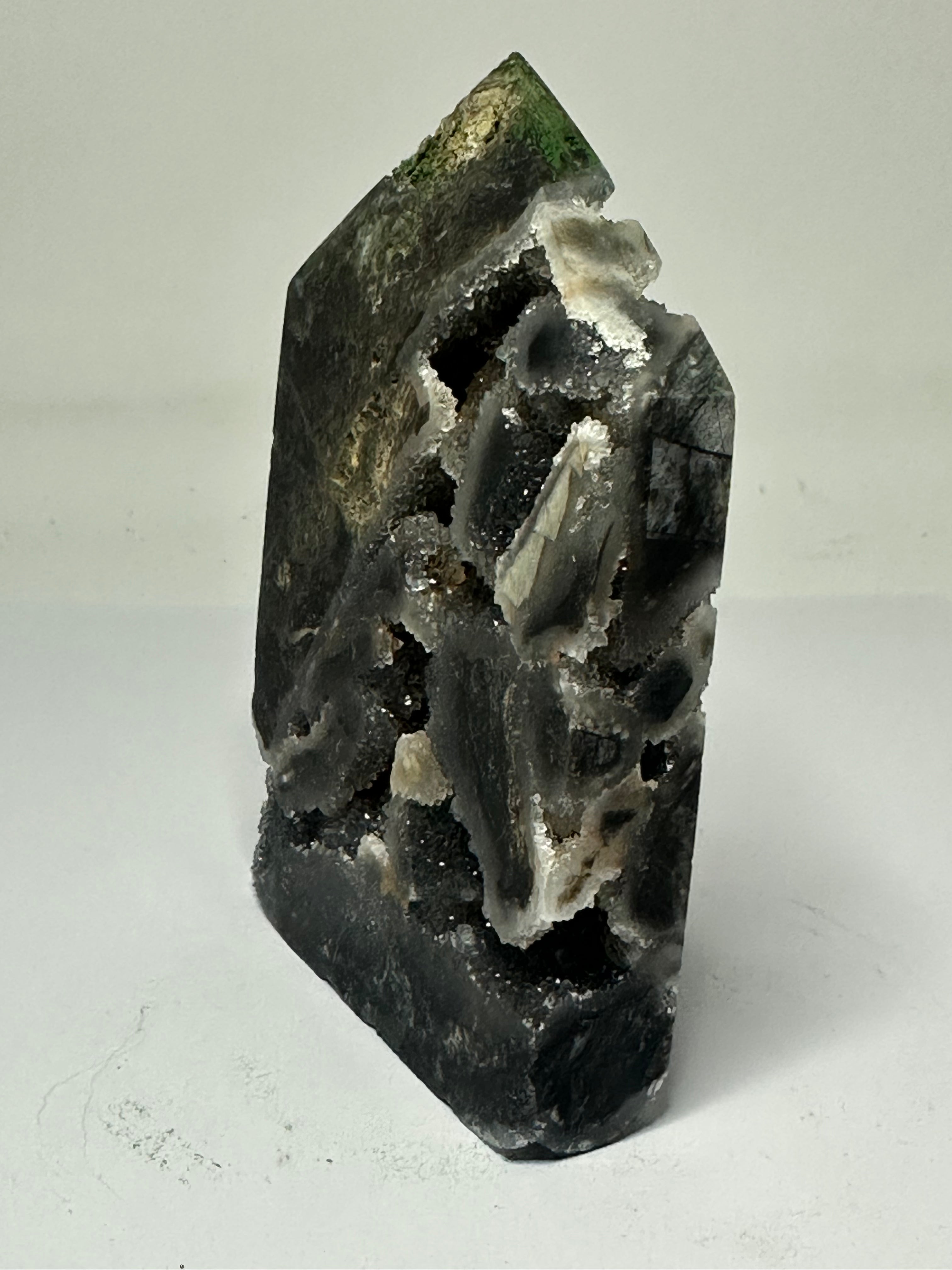 Sphalerite Tower with Druzy – 270g