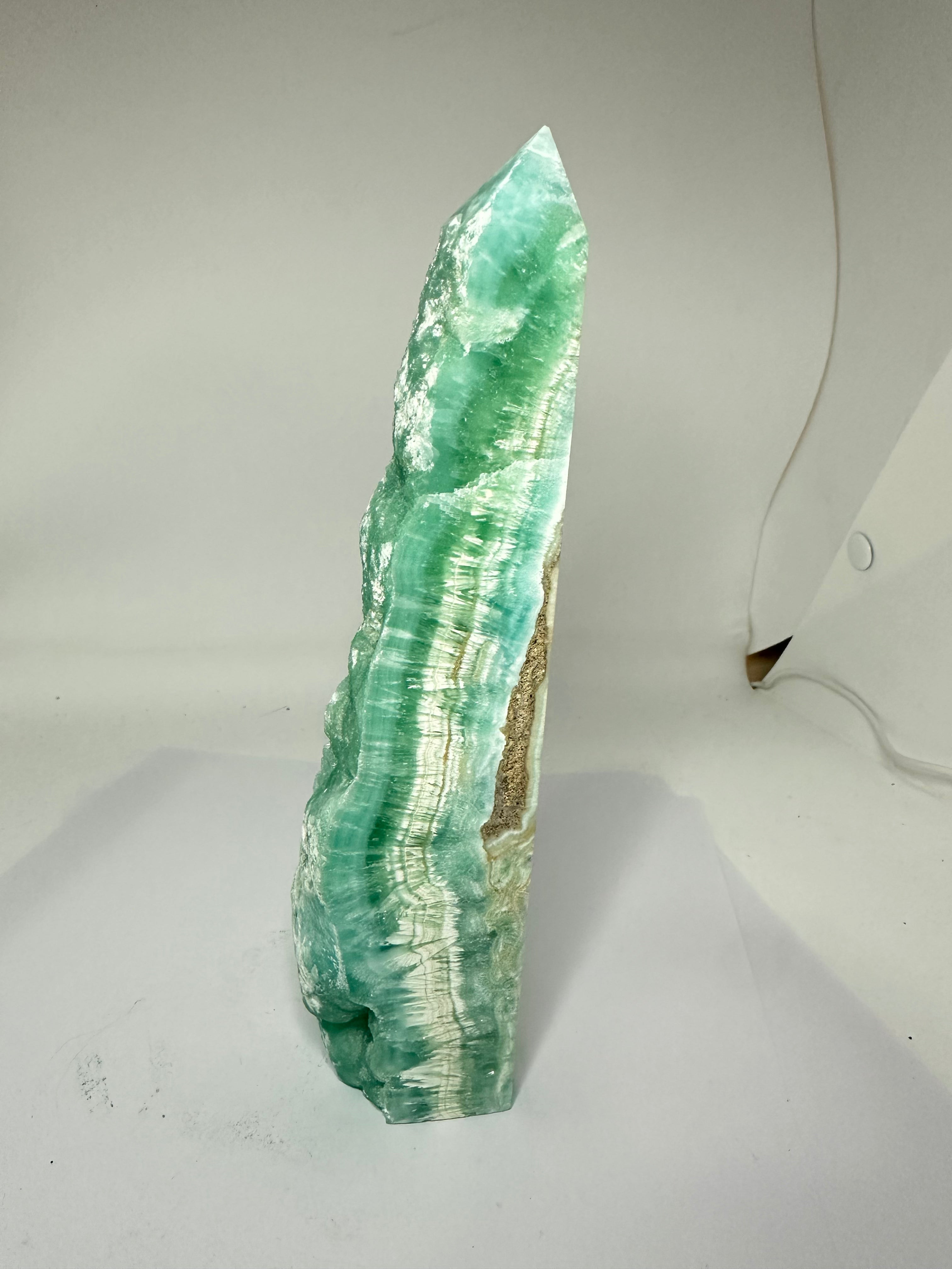 Hemimorphite Natural Tower – 398g