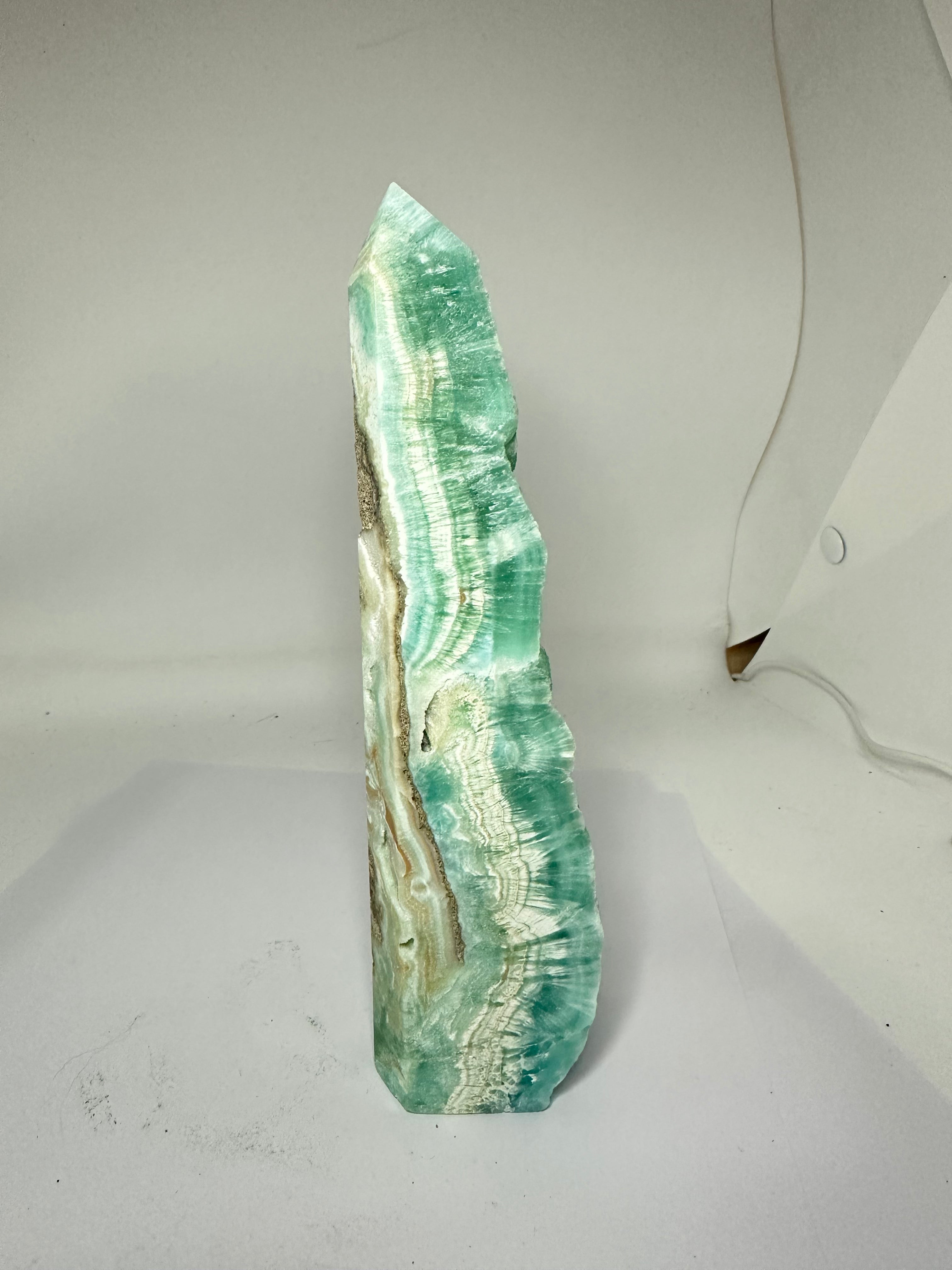 Hemimorphite Natural Tower – 398g
