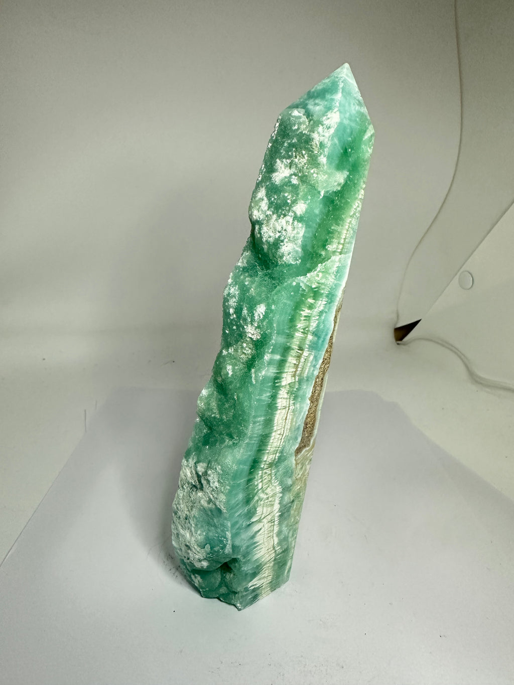Hemimorphite Natural Tower – 398g