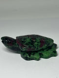 Ruby Zoisite Turtle Carving – 125g
