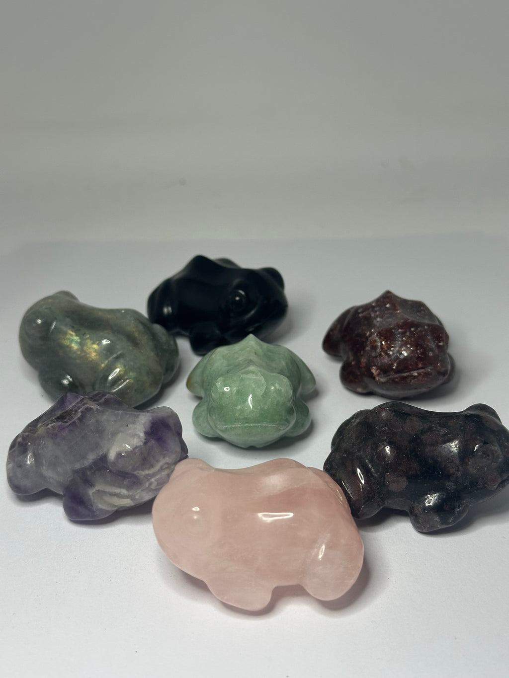 Mixed Material Frog Carving