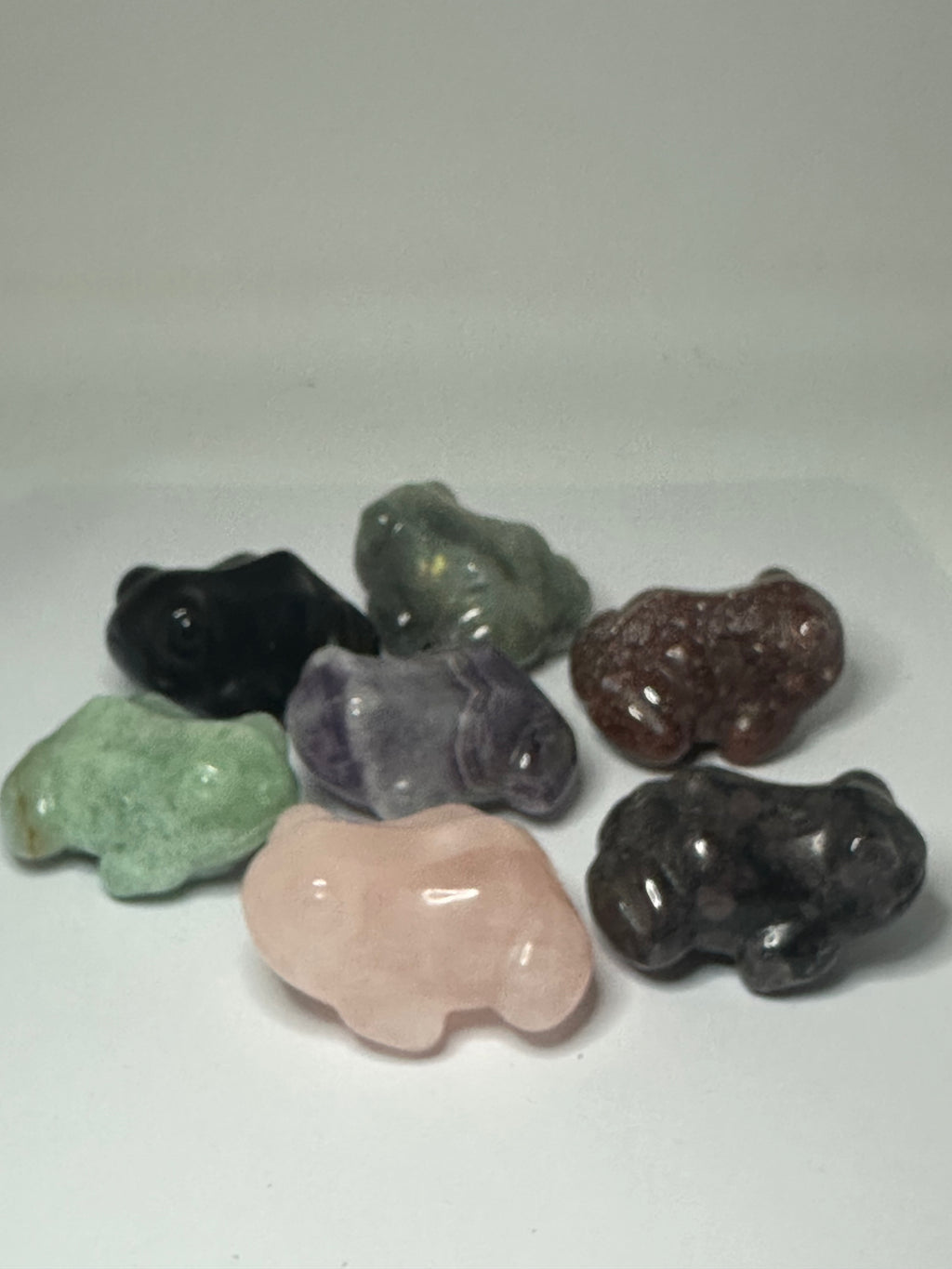 Mixed Material Frog Carving