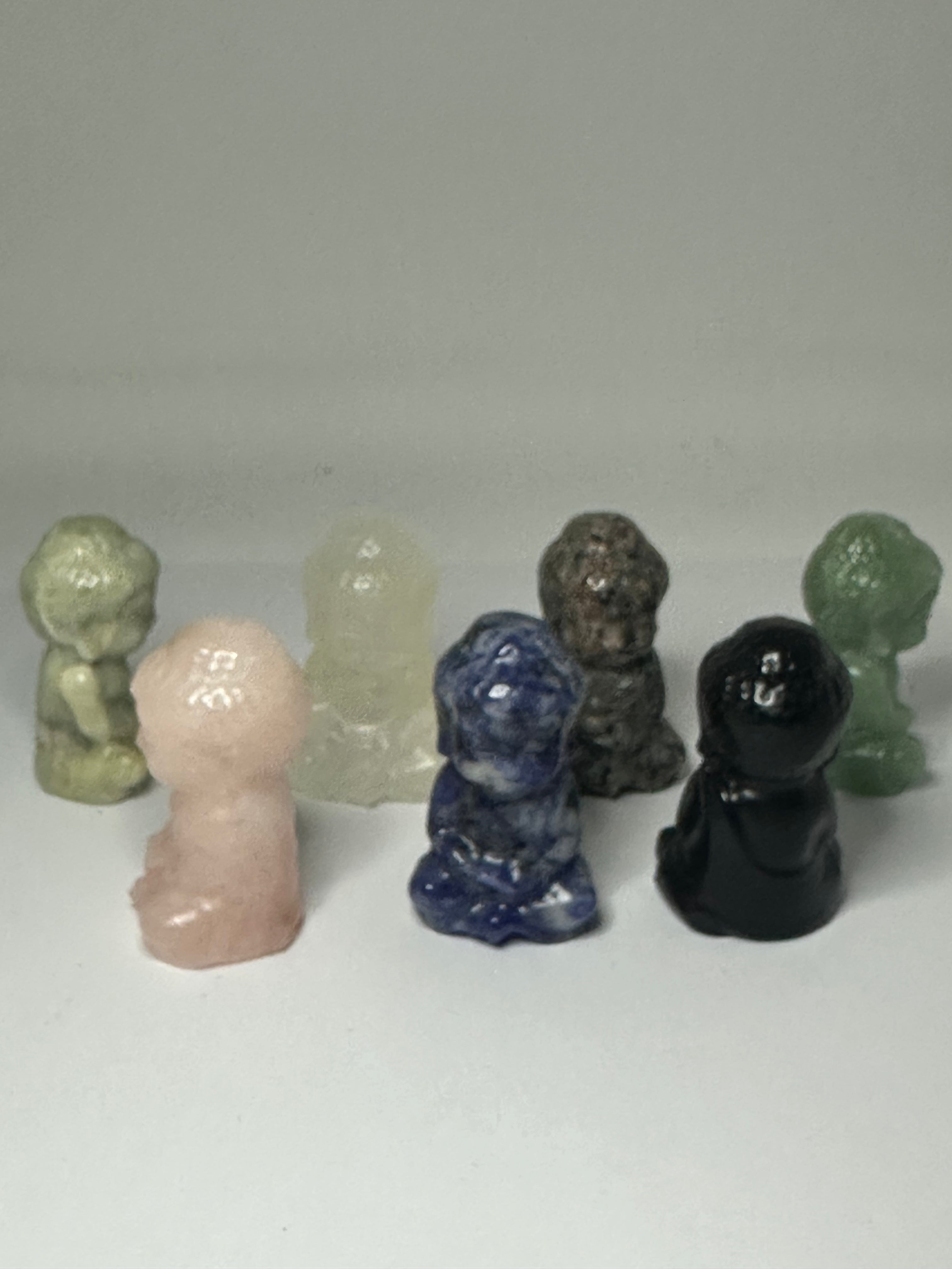 Mixed Material Buddha Carving
