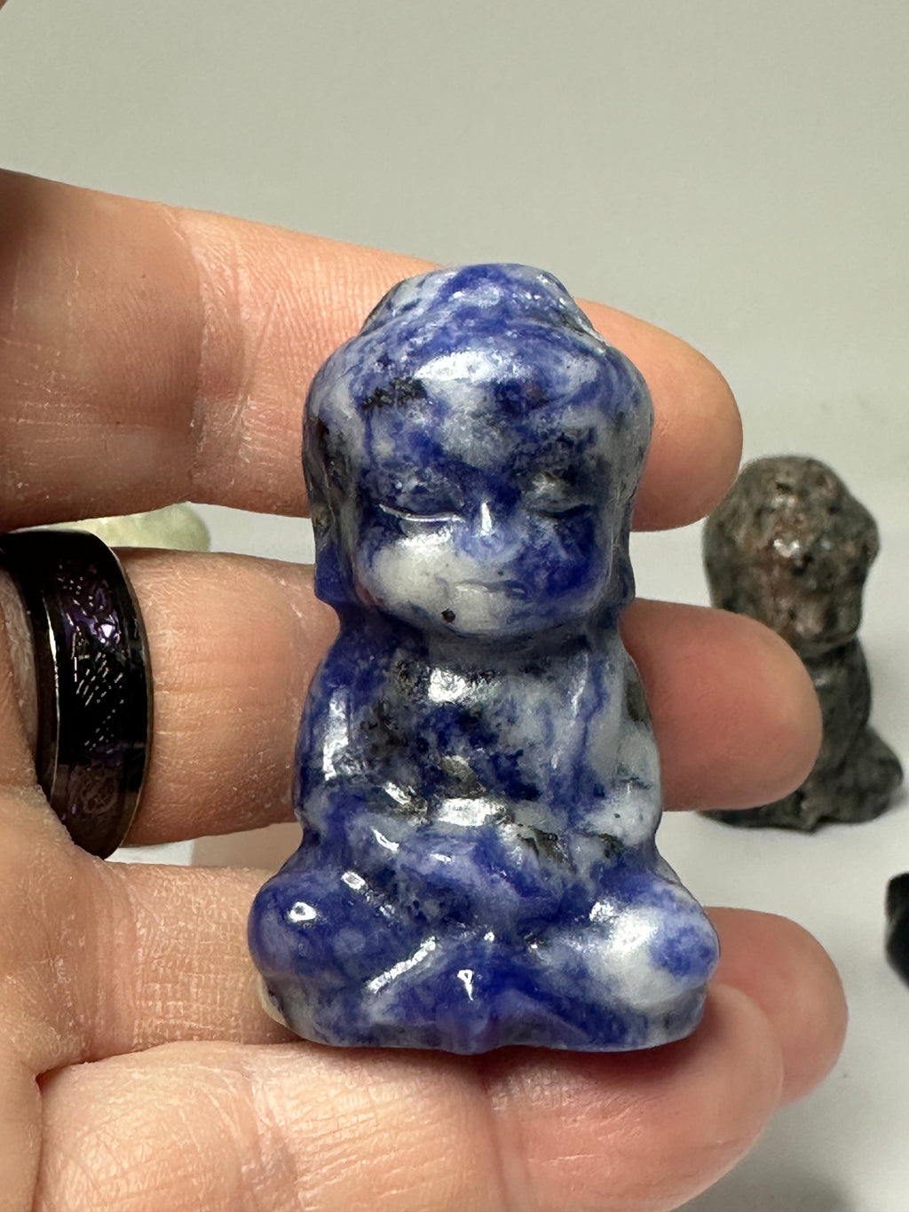Mixed Material Buddha Carving