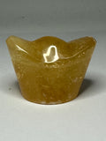 Honey Calcite Ingot Carving