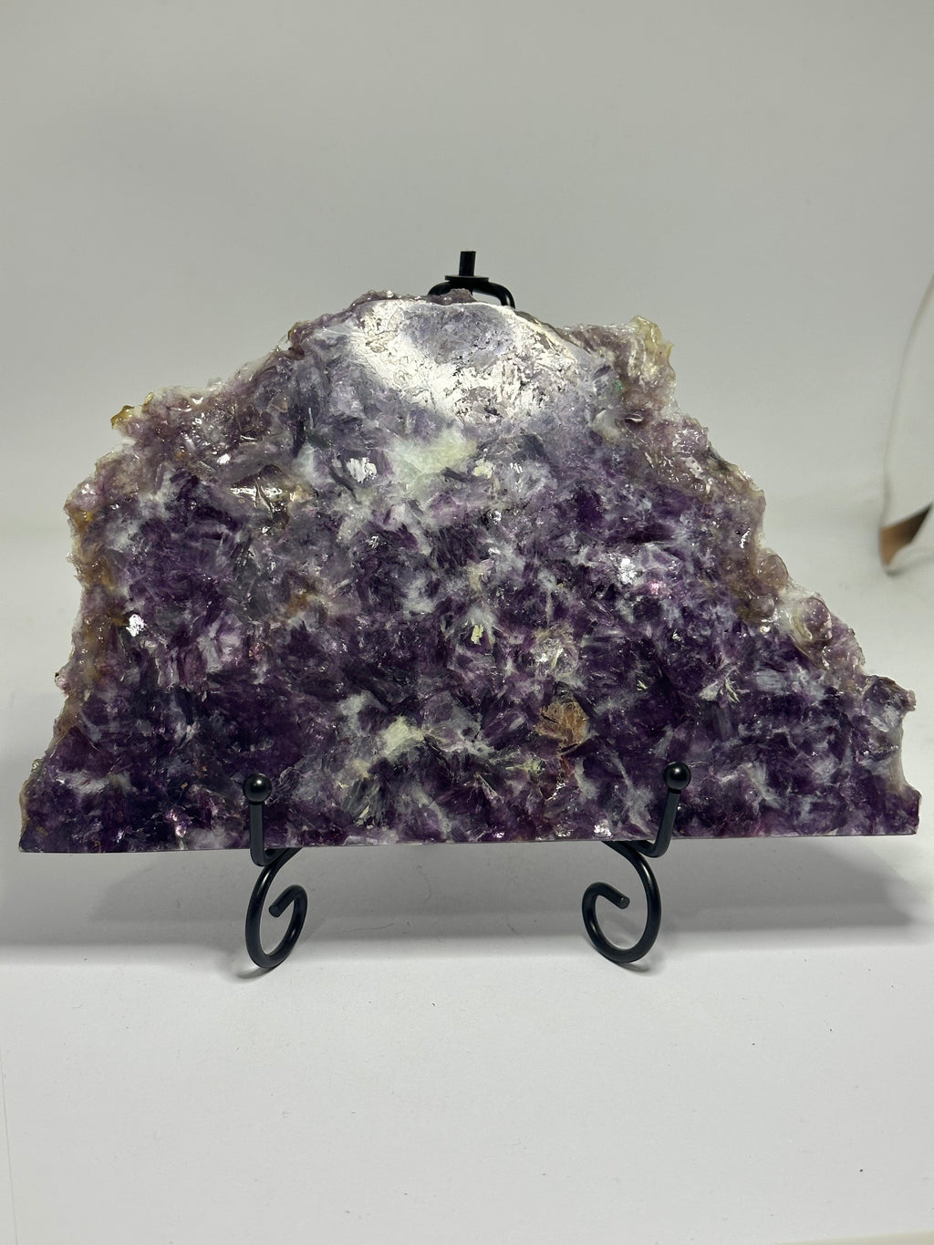 Purple Mica Slab with Stand – 327g
