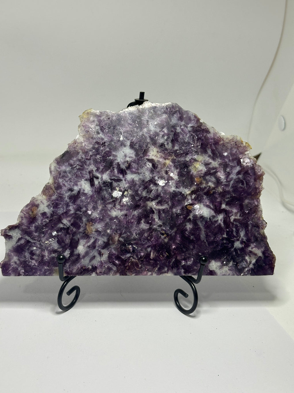Purple Mica Slab with Stand – 327g