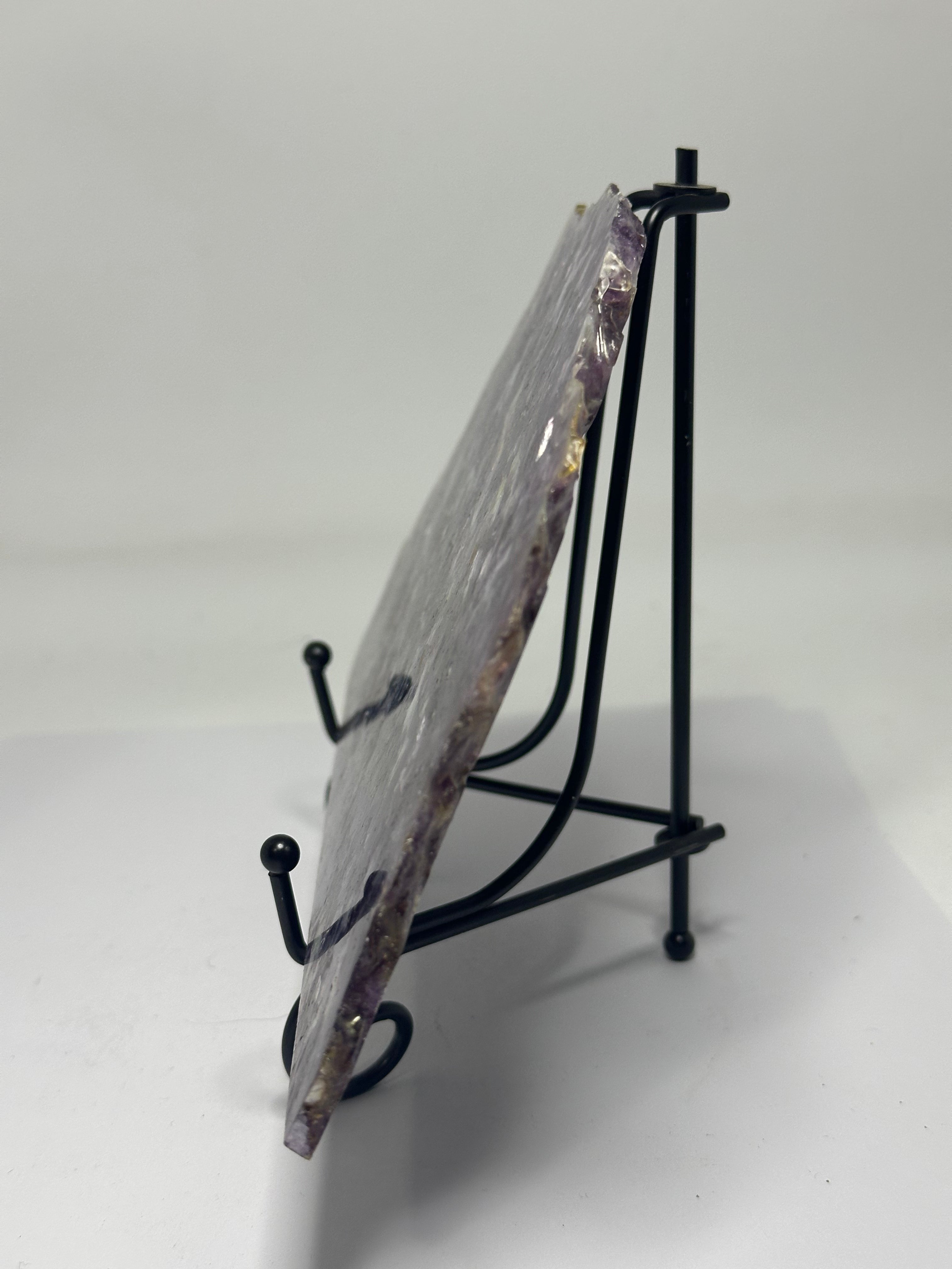Purple Mica Slab with Stand – 327g