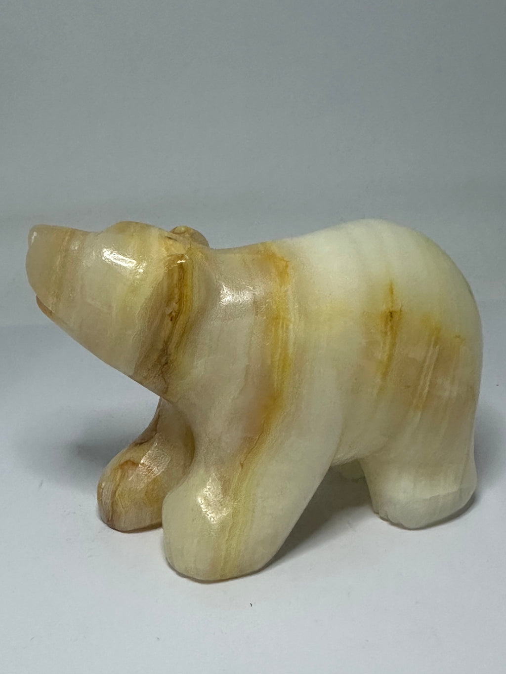 Afghan Jade Bear Carving – 445g