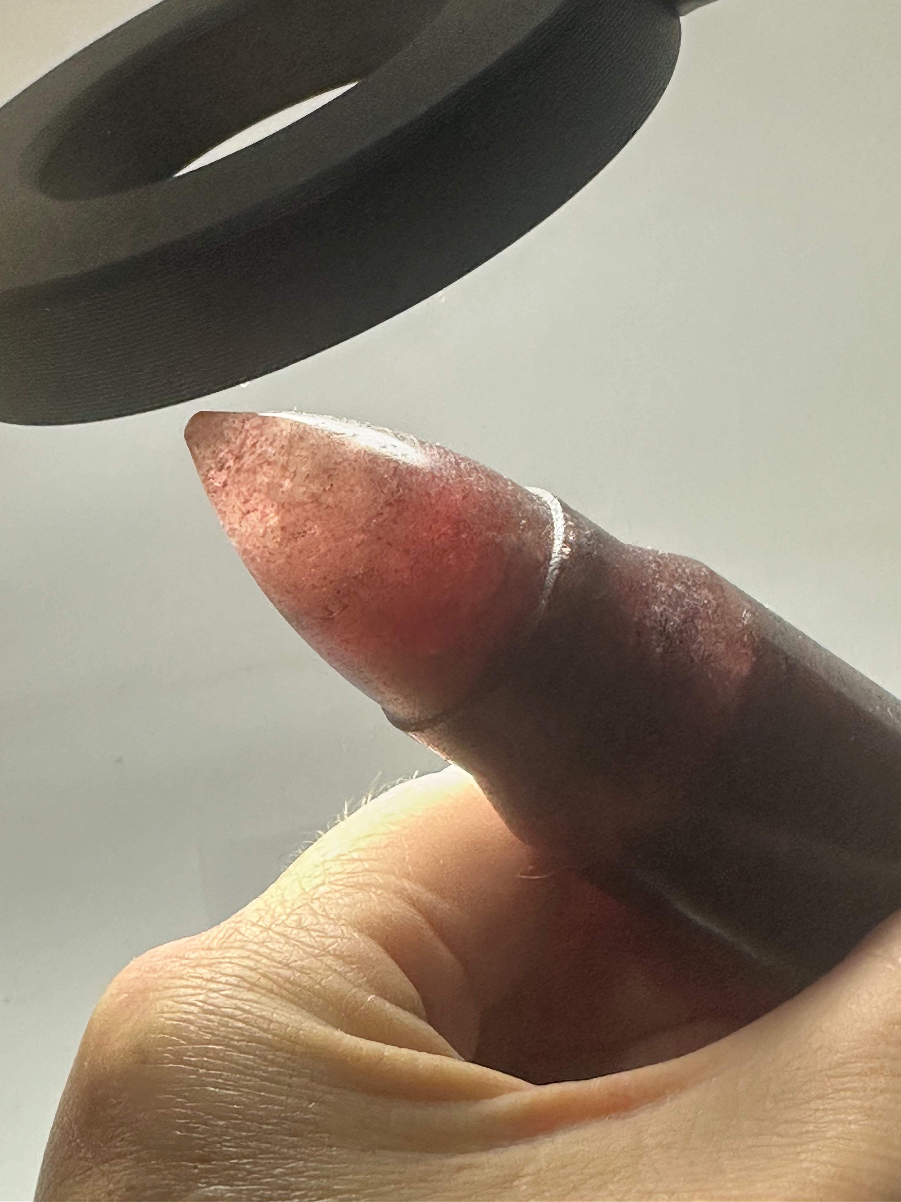 Strawberry Quartz Bullet Carving – 165g