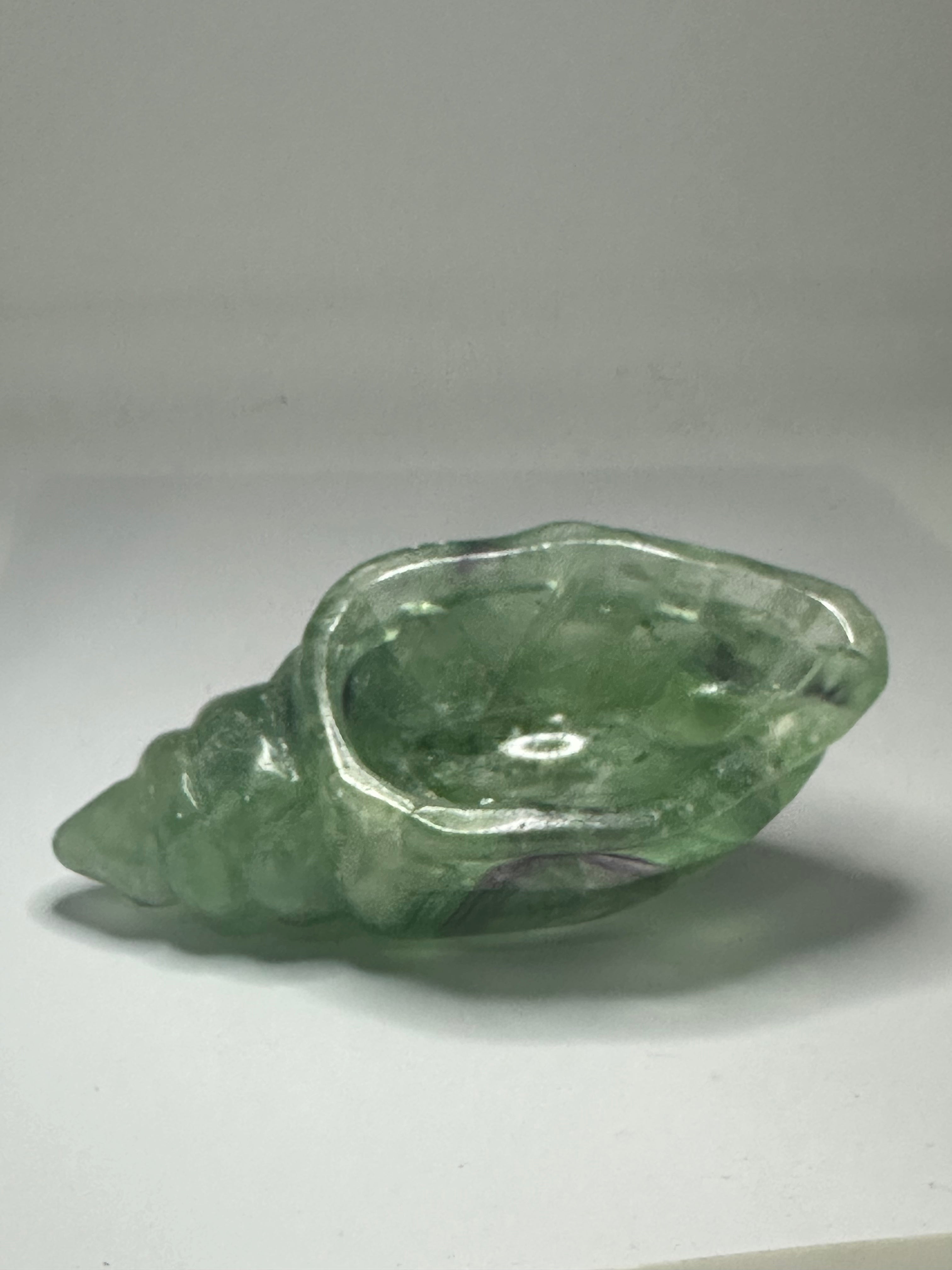 Fluorite Shell Carving – 320g