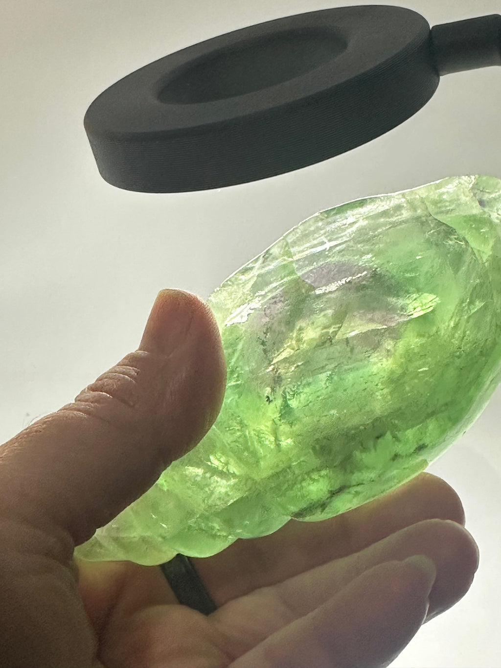 Fluorite Shell Carving – 320g