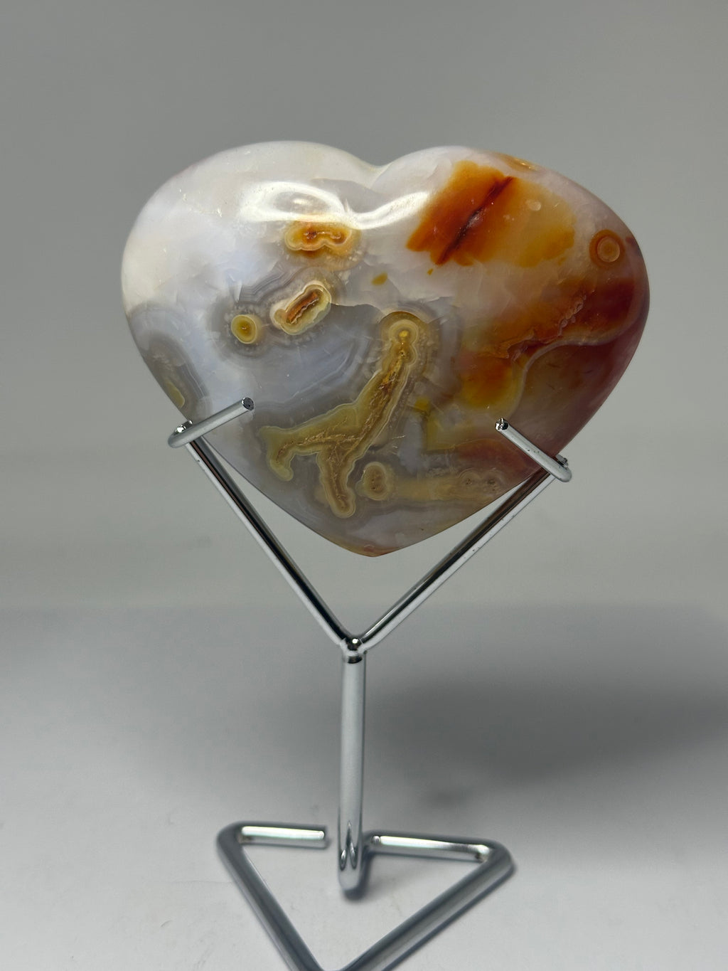 Carnelian Heart Carving – 175g