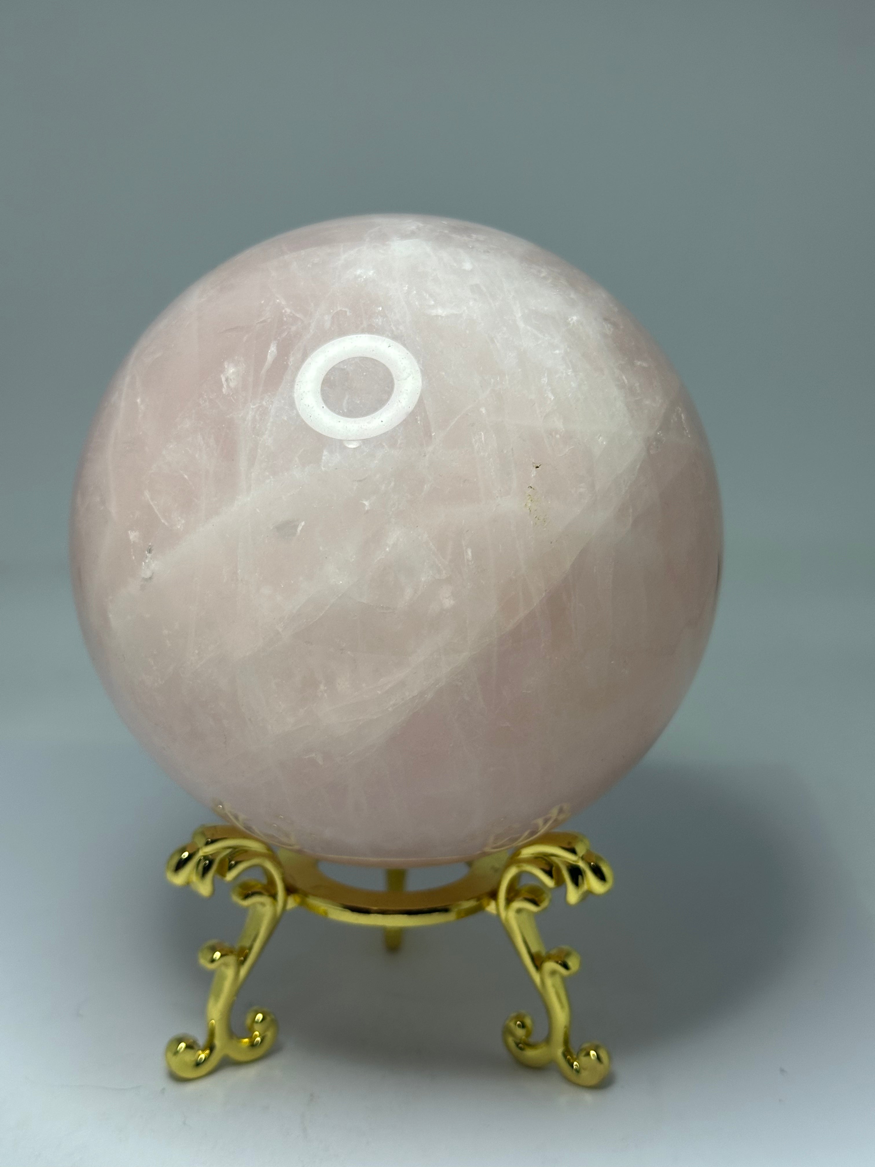 Rose Quartz Sphere – 1.38kg