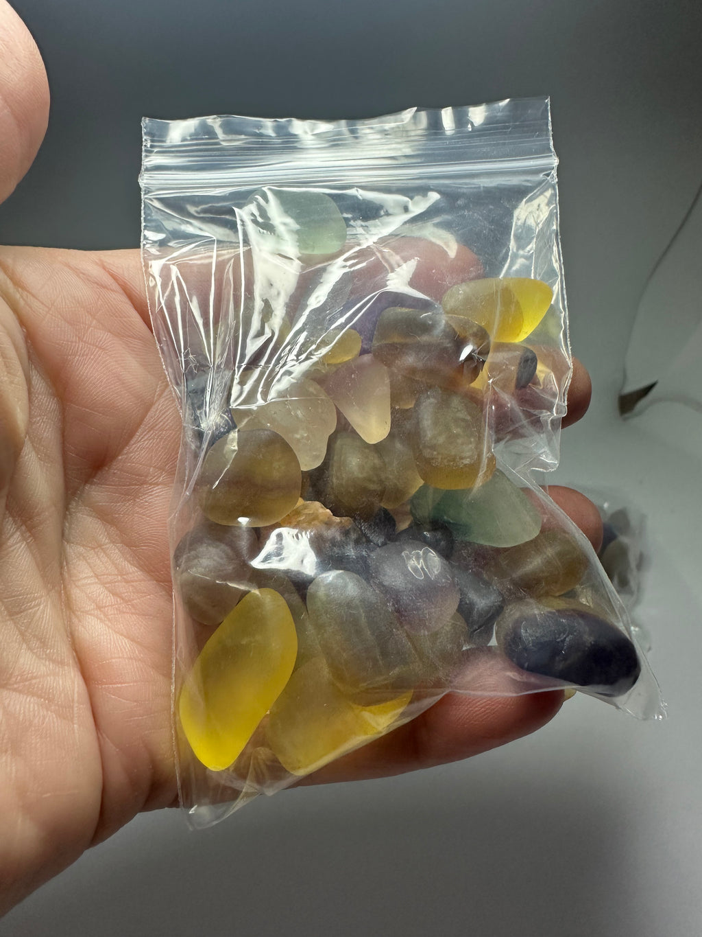 Fluorite Crystal Chips – 100g Bag