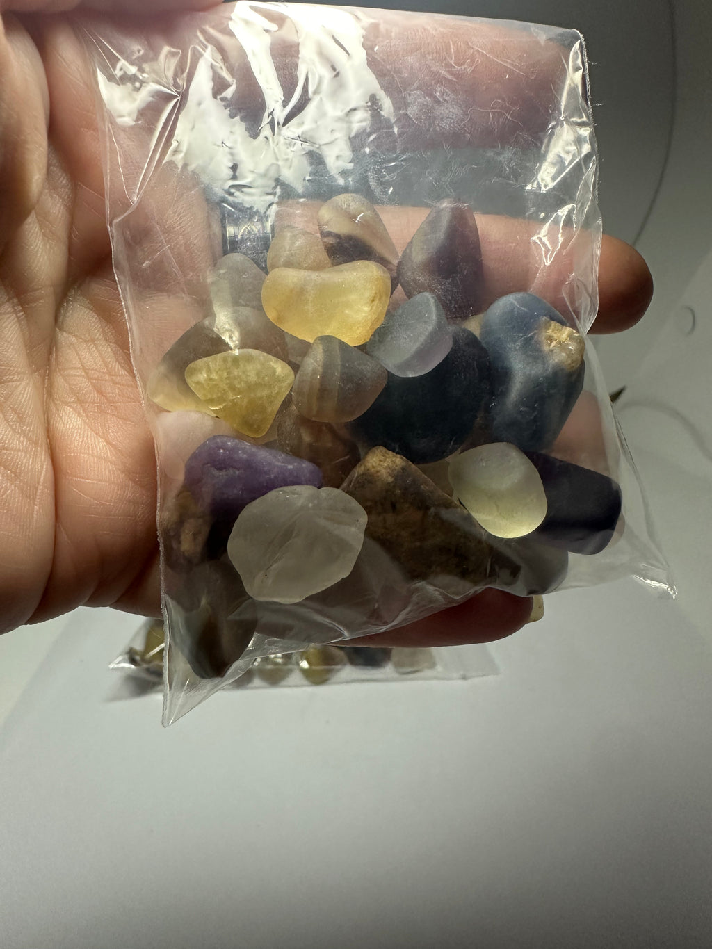Fluorite Crystal Chips – 100g Bag