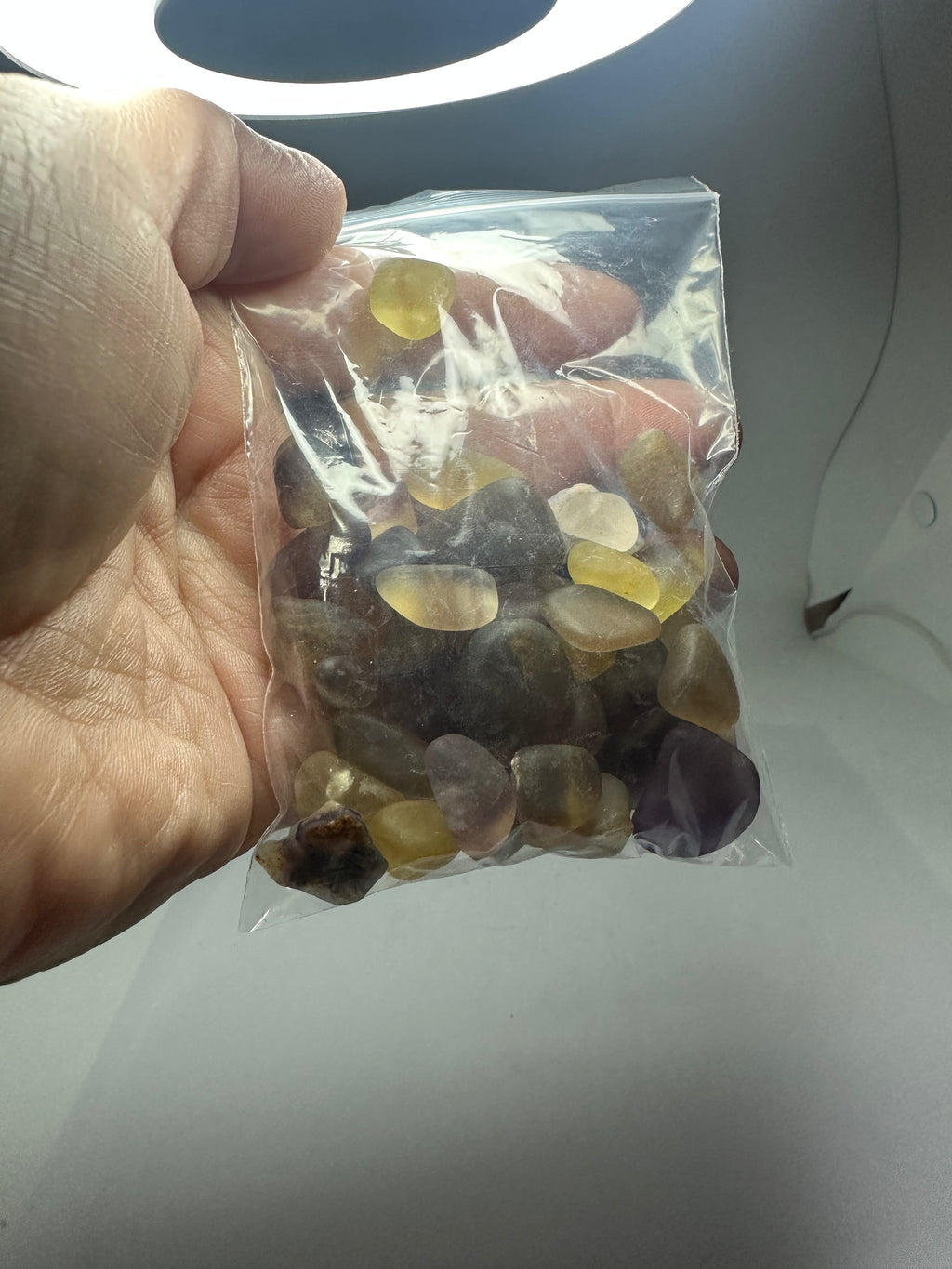 Fluorite Crystal Chips – 100g Bag