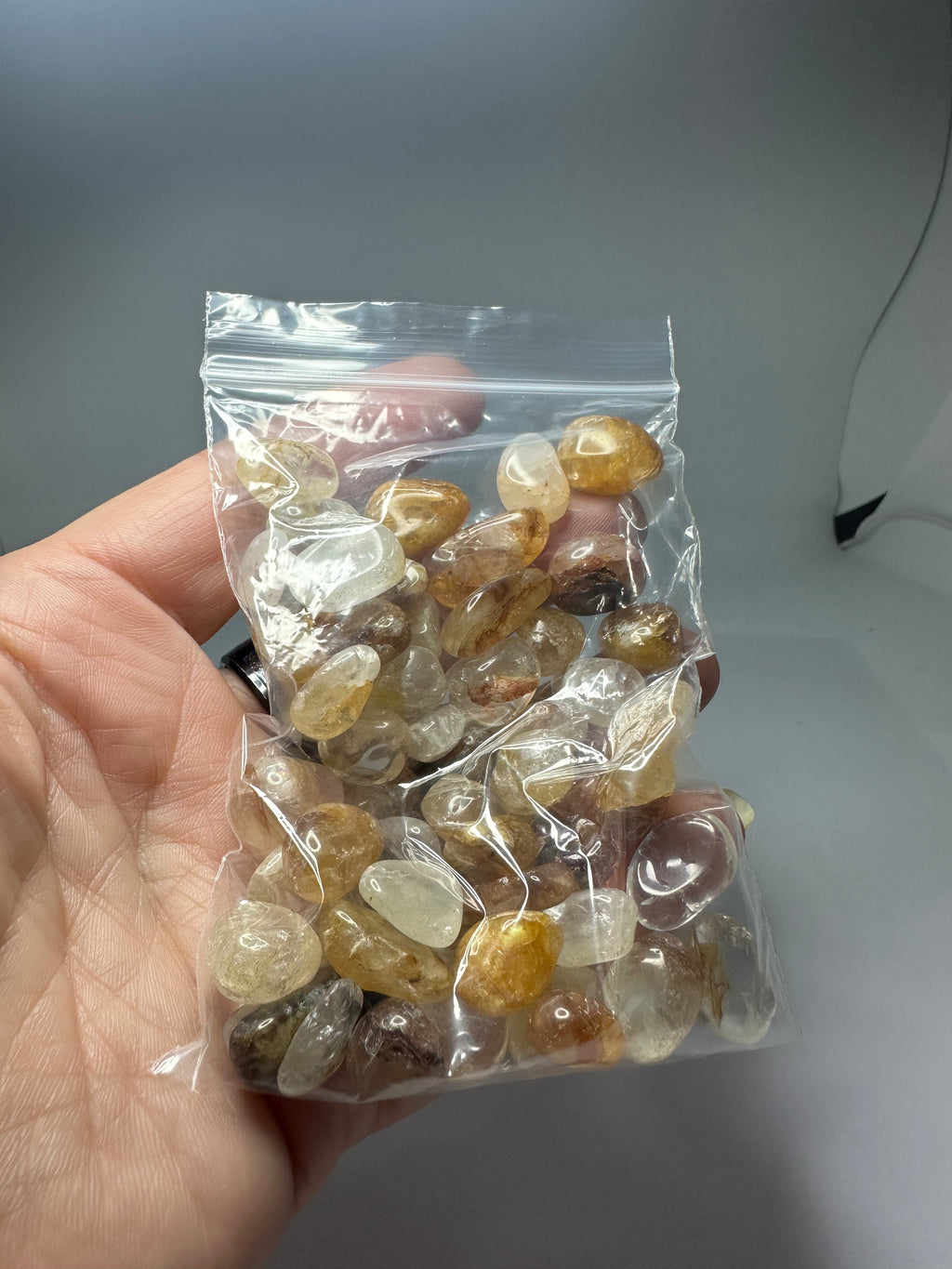 Golden Healer Small Tumbles – 100g Bag