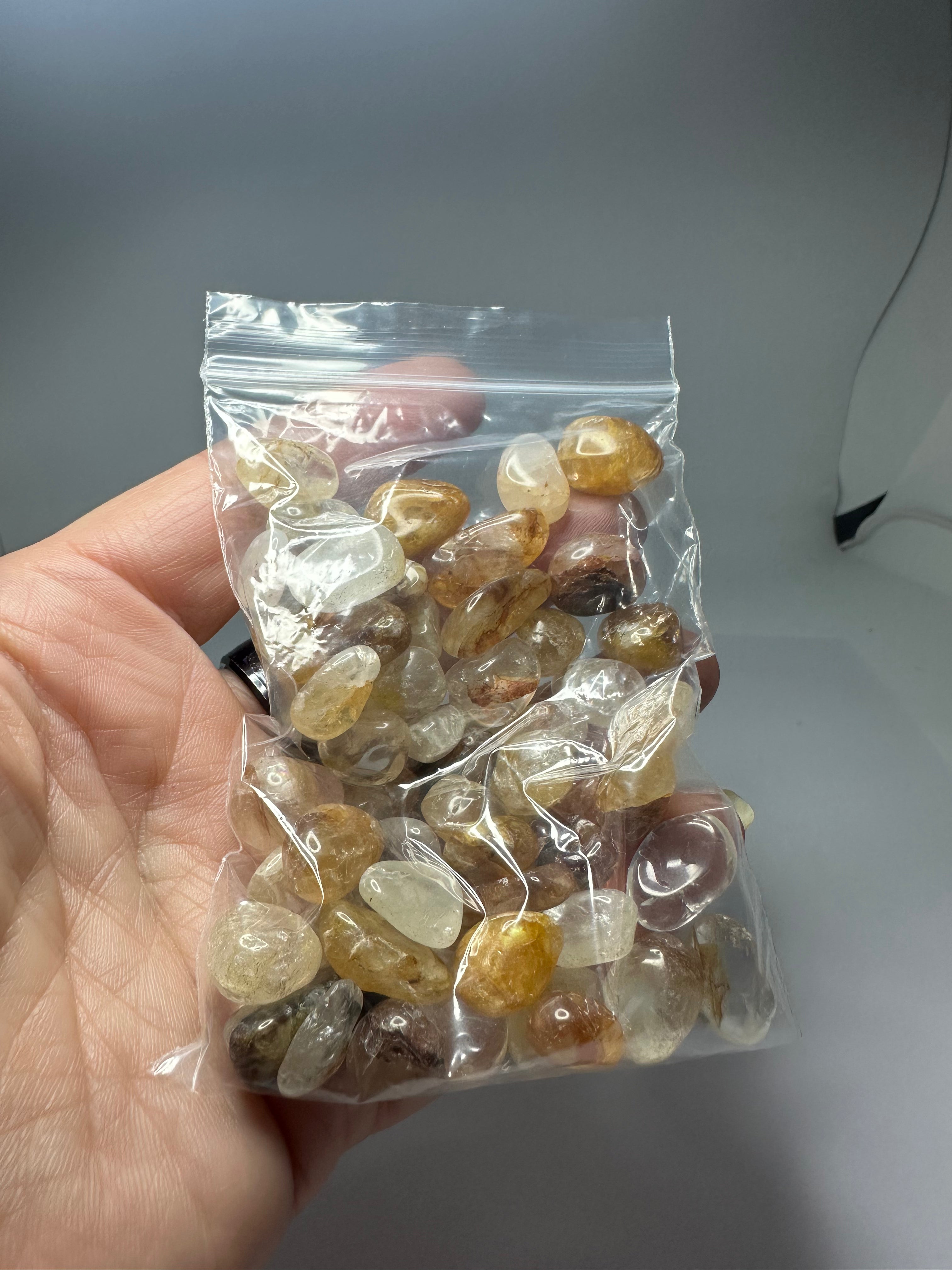 Golden Healer Small Tumbles – 100g Bag