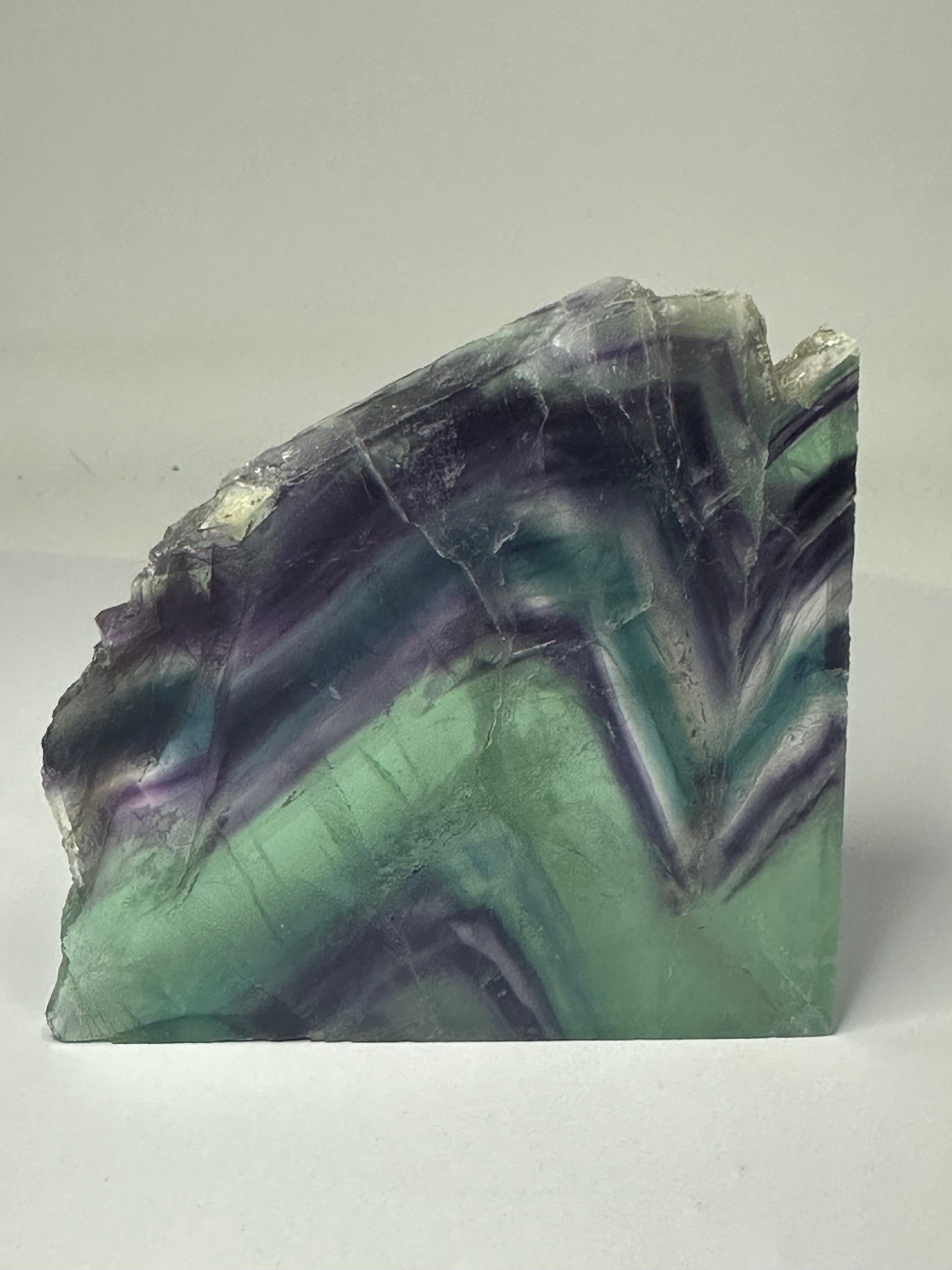 Self-Standing Fluorite Slab – 225g