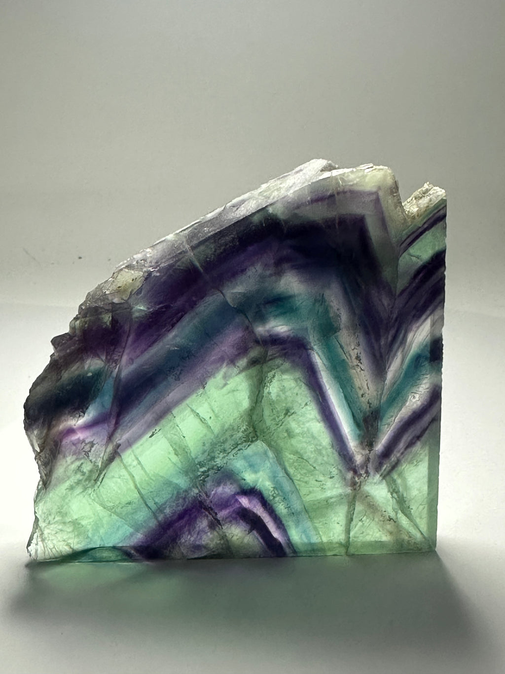 Self-Standing Fluorite Slab – 225g
