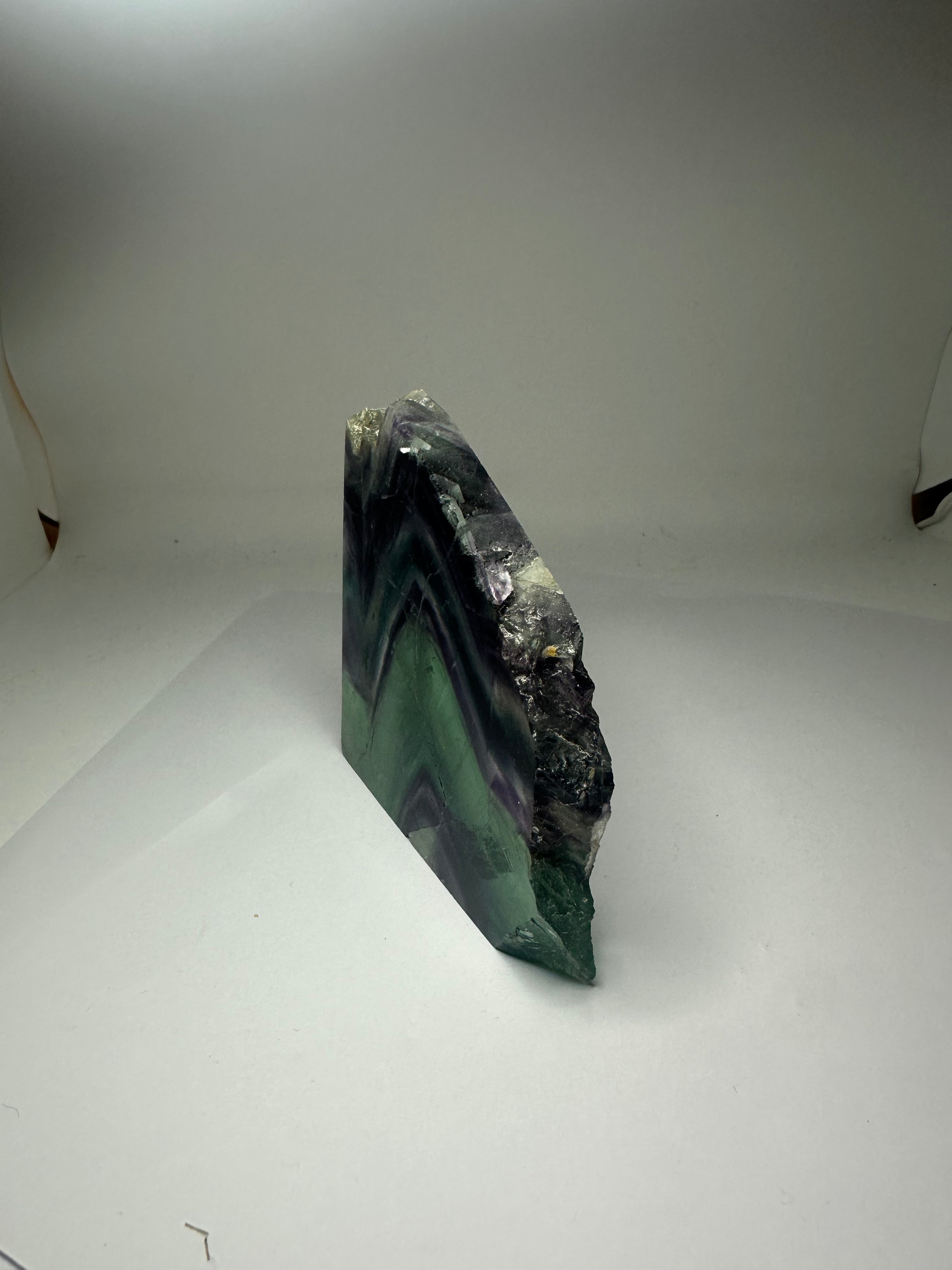 Self-Standing Fluorite Slab – 225g