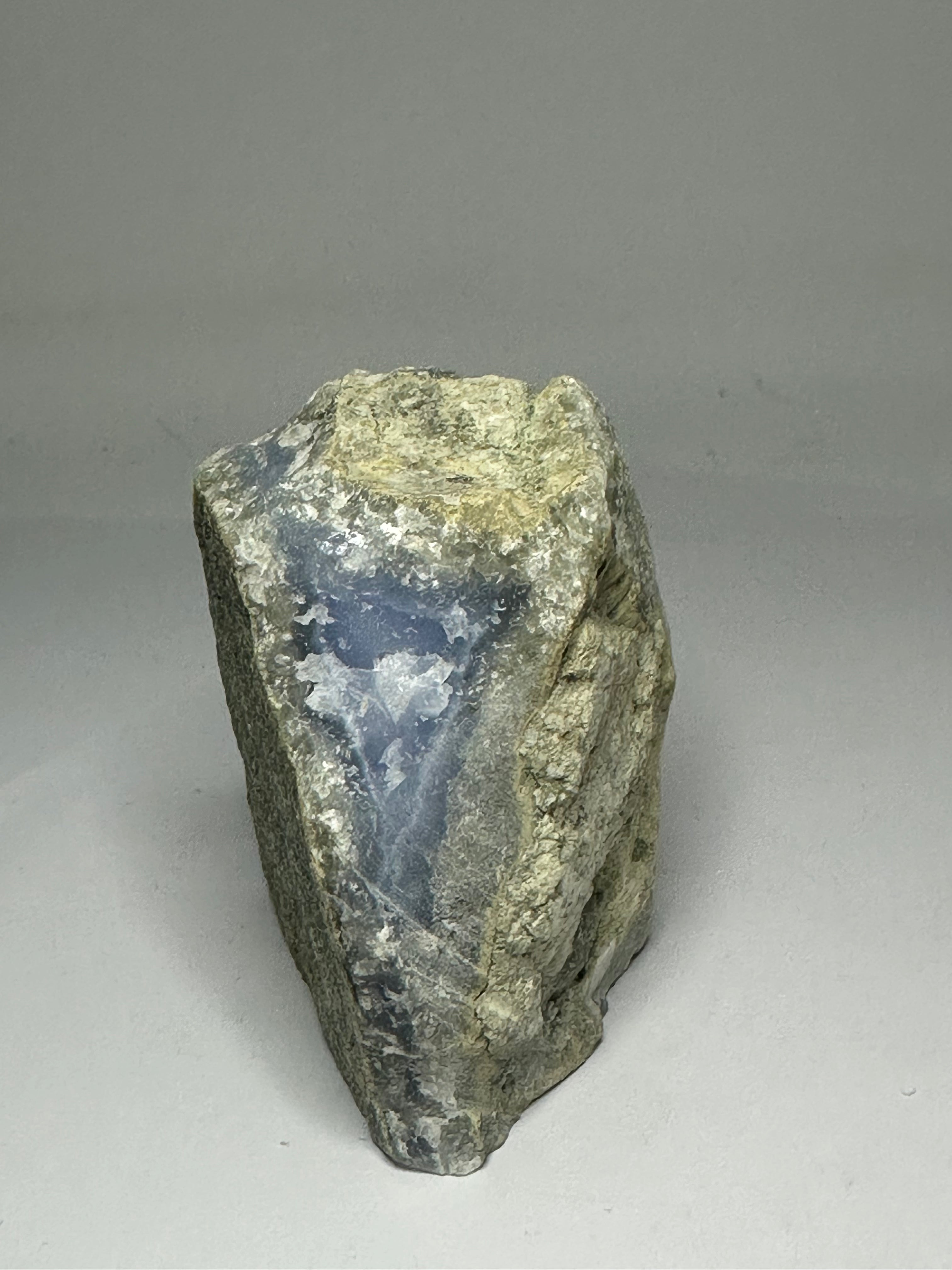 Raw Blue Lace Agate Specimen – 232g