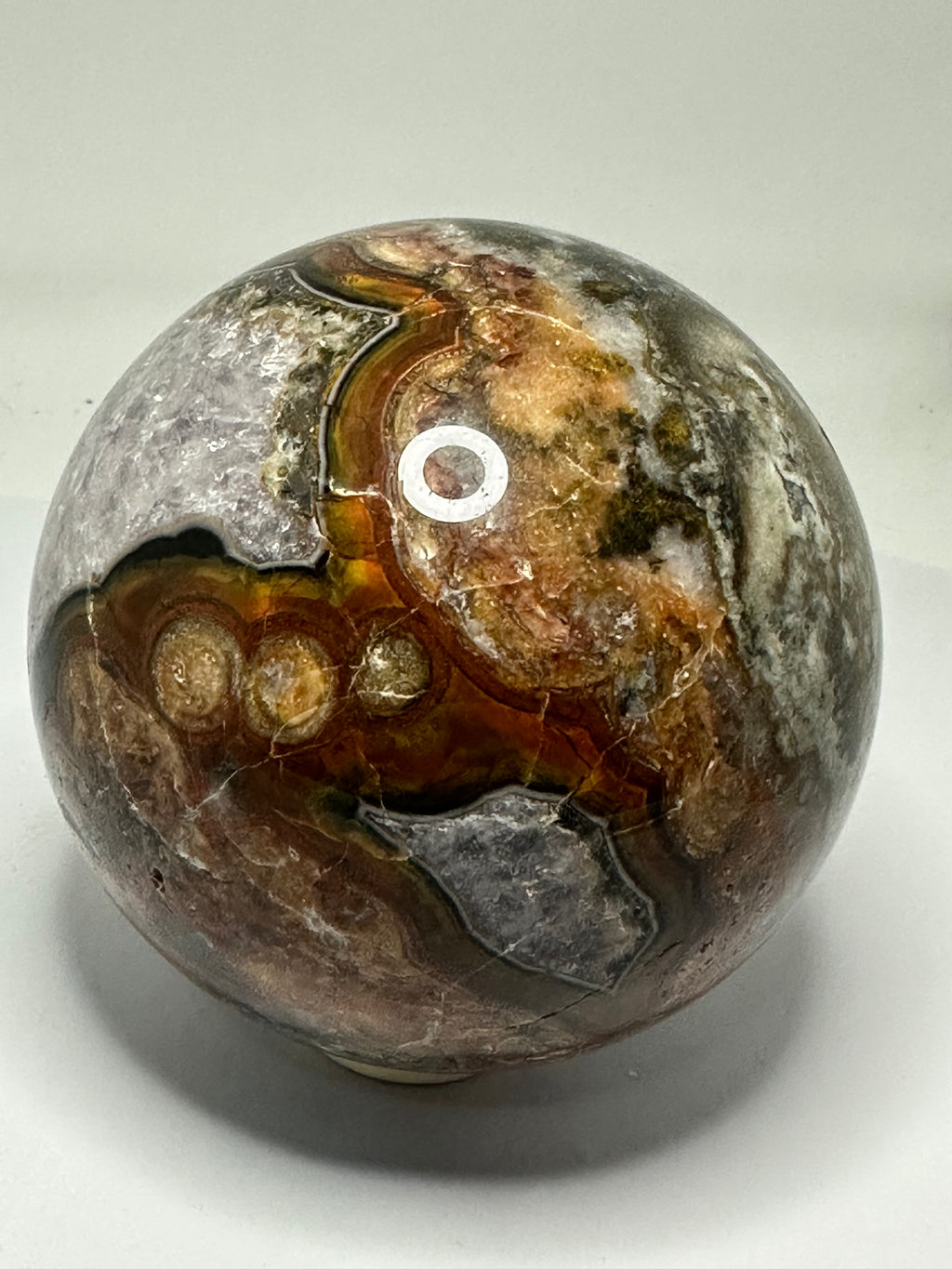 Amethyst Agate Sphere – 1.1kg