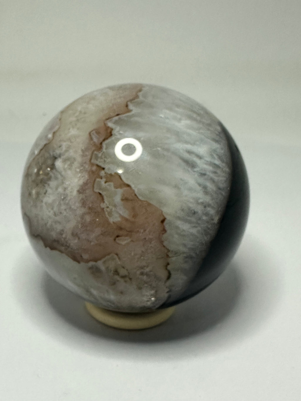 Black Agate Sphere – 400g