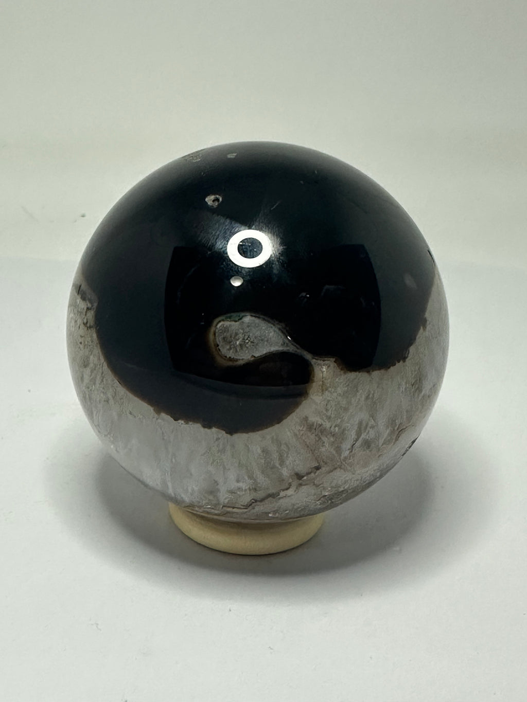 Black Agate Sphere – 400g